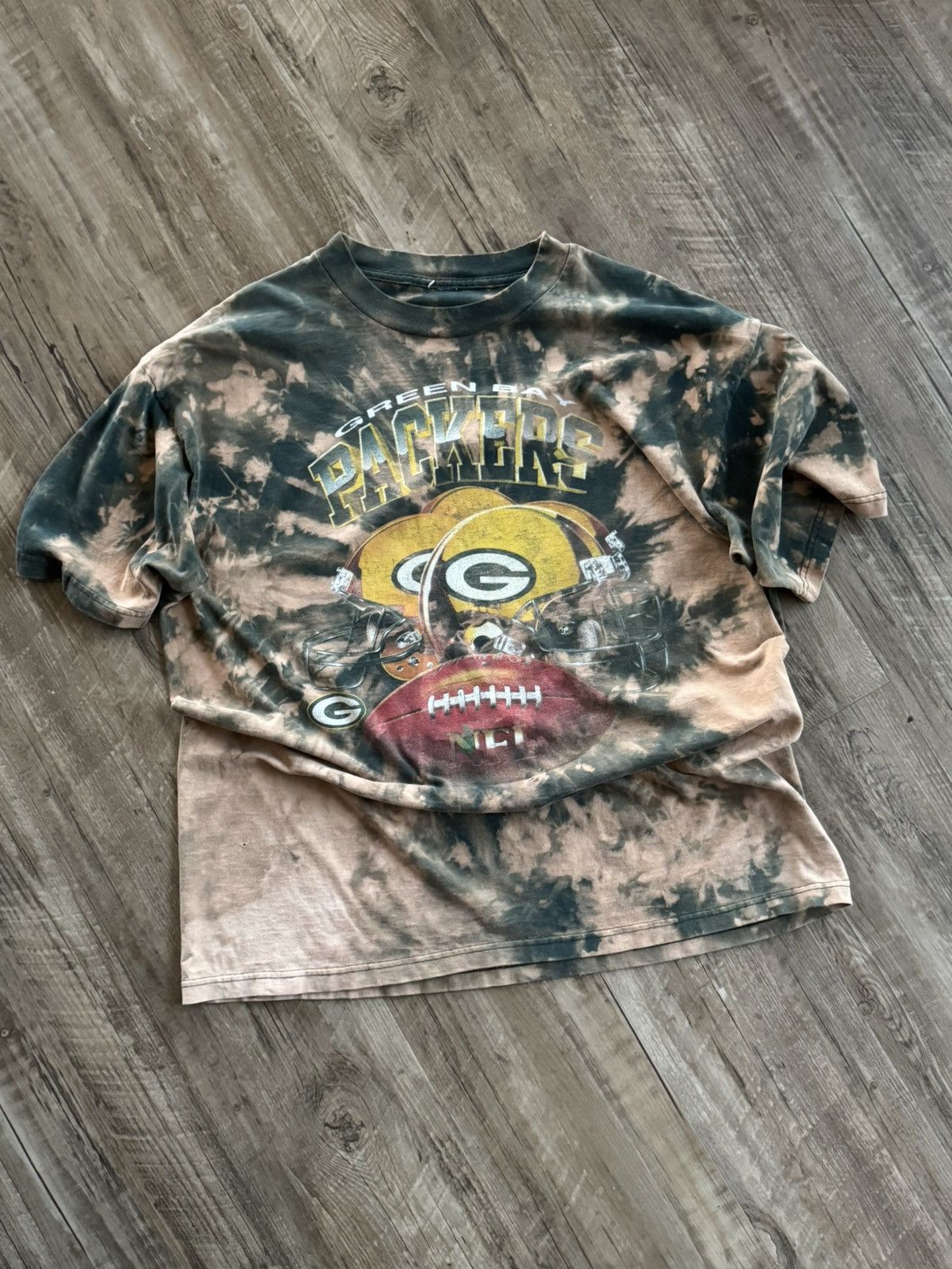 NFL × Vintage VINTAGE Green Bay Packers Tee Size US XL / EU 56 / 4 - 1 Thumbnail