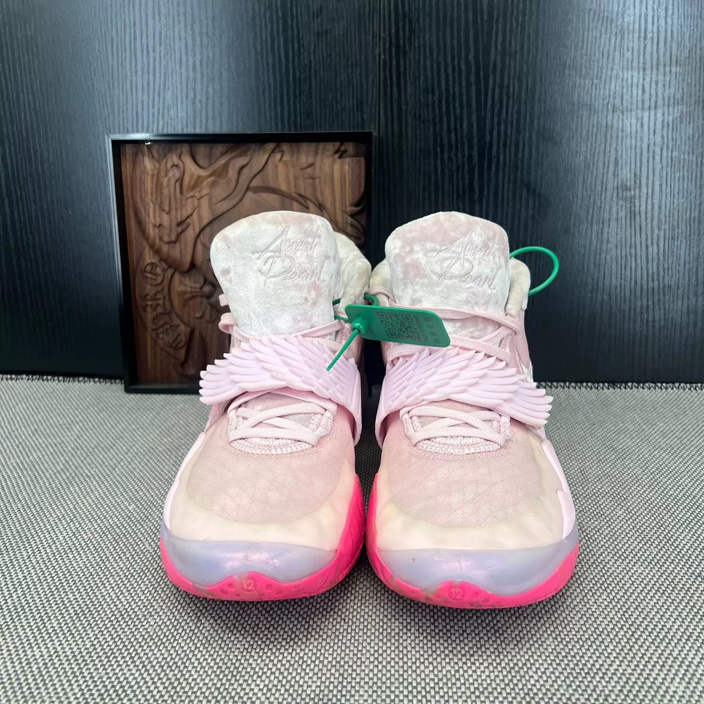 Nike Nike KD12 Breast Cancer Pink 45 Boxed New Size US 12 / EU 45 - 4 Thumbnail