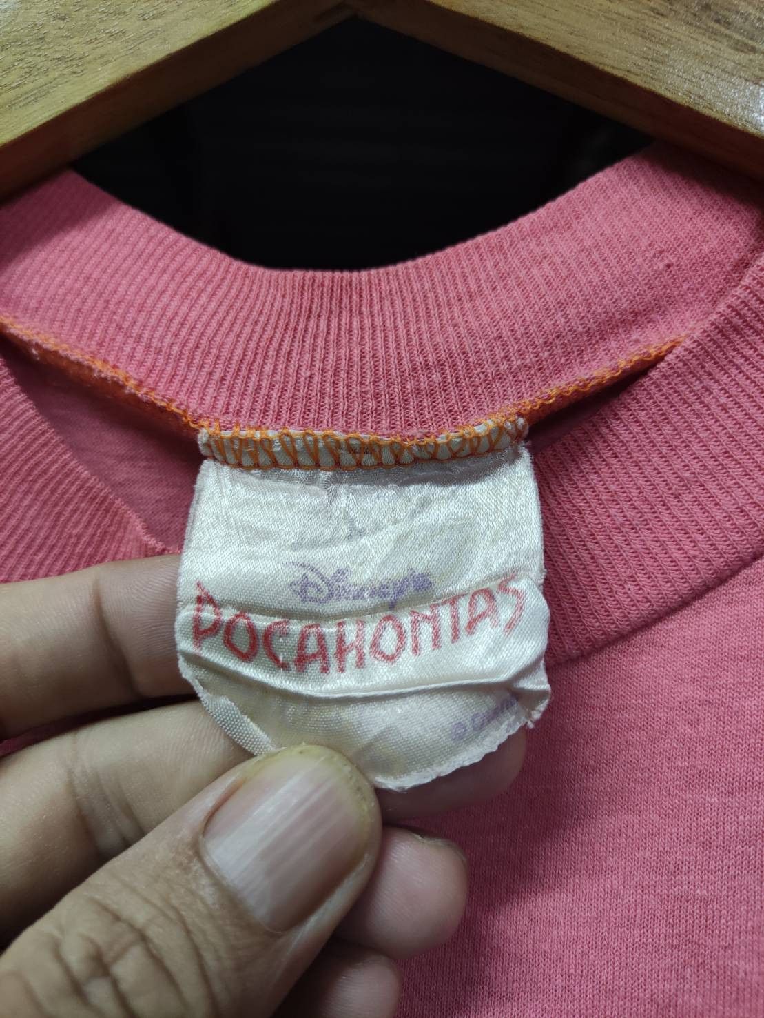 Disney Vtg 90's Disney " Pocahontas " Movie Promo Fringe T-Shirt Size US S / EU 44-46 / 1 - 6 Thumbnail
