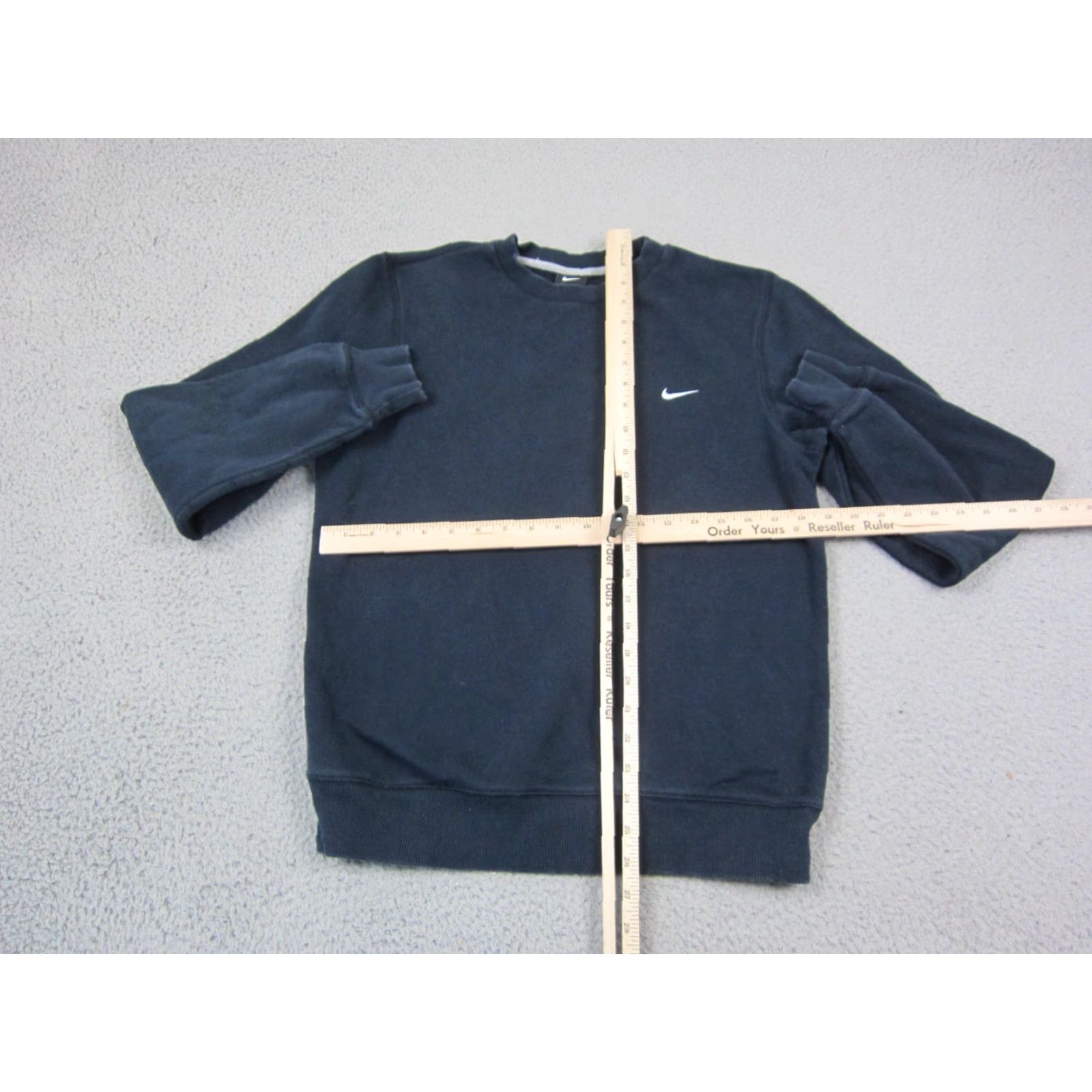 Nike Nike Sweatshirt Mens Small Blue Swoosh Logo Fleece Classic 90s Pullover Crew Neck Long Sleeve Adidas none Size US S / EU 44-46 / 1 - 5 Thumbnail
