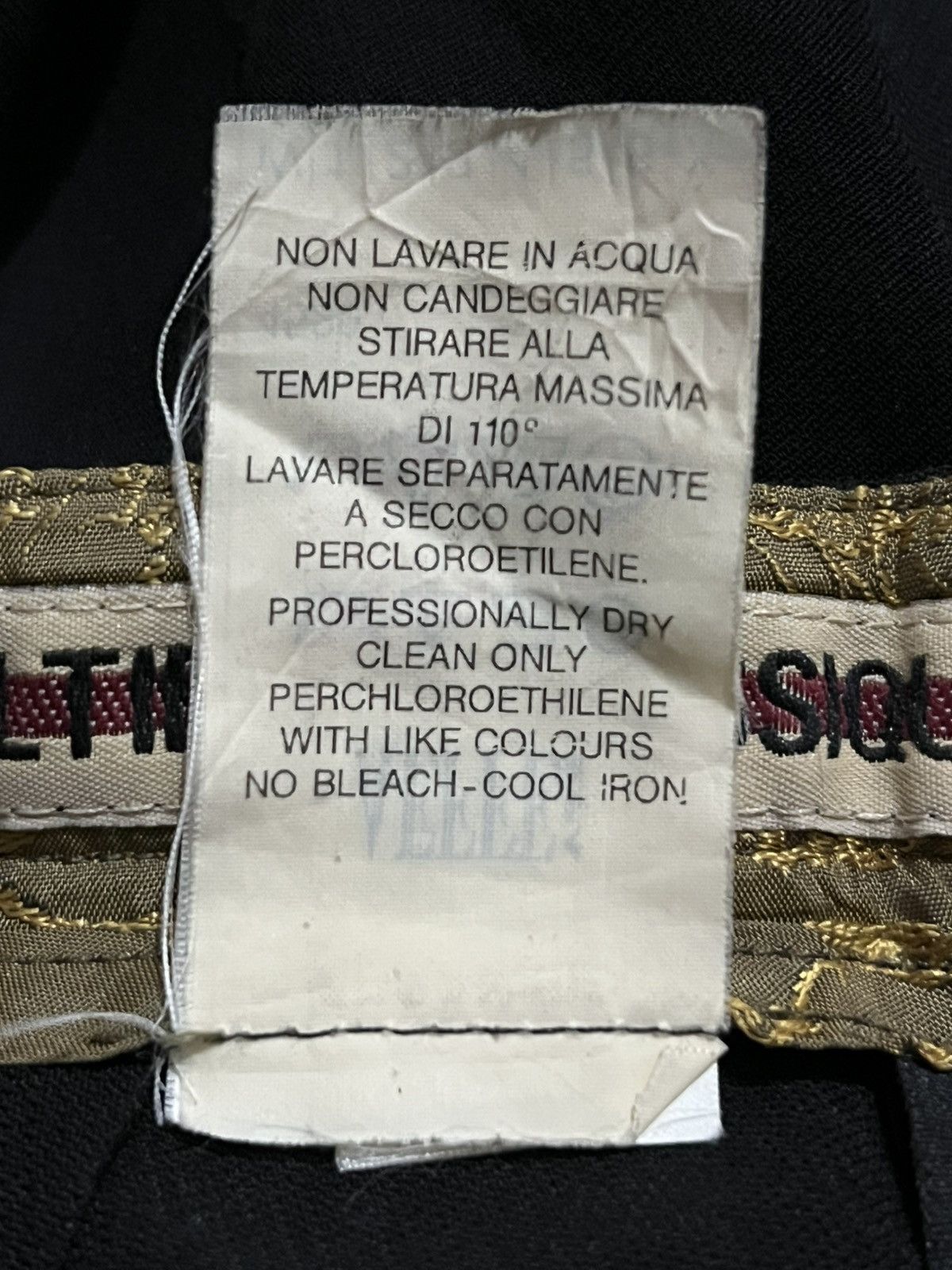 Jean Paul Gaultier Vintage Jean Paul Gaultier Classicque Black Pants Size 26" / US 2 / IT 38 - 15 Thumbnail
