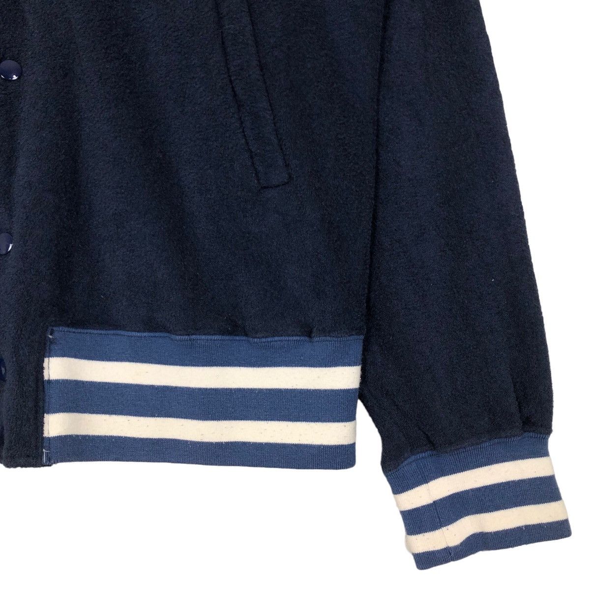 Hysteric Glamour Vintage Hysteric Glamour Stadium Jacket Button Up Sweater Size US L / EU 52-54 / 3 - 5 Thumbnail