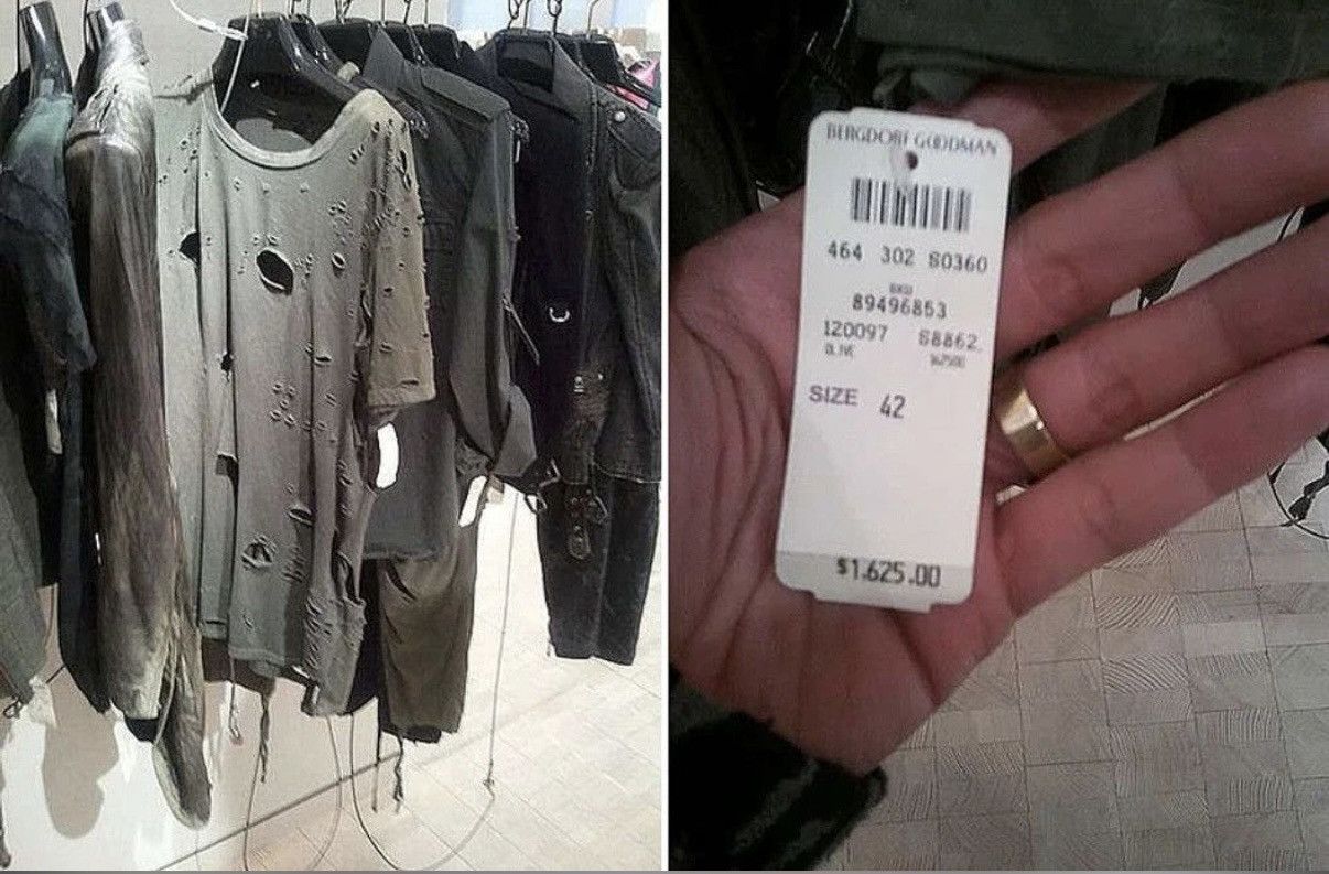 Balmain Balmain SS10 Bullet / Destroyed Military Shirt Decarnin Size US XS / EU 42 / 0 - 9 Thumbnail