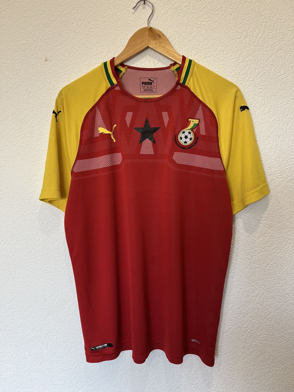 Puma Puma Ghana 2019 Away Soccer Jersey National Football Shirt Size US L / EU 52-54 / 3 - 1 Thumbnail