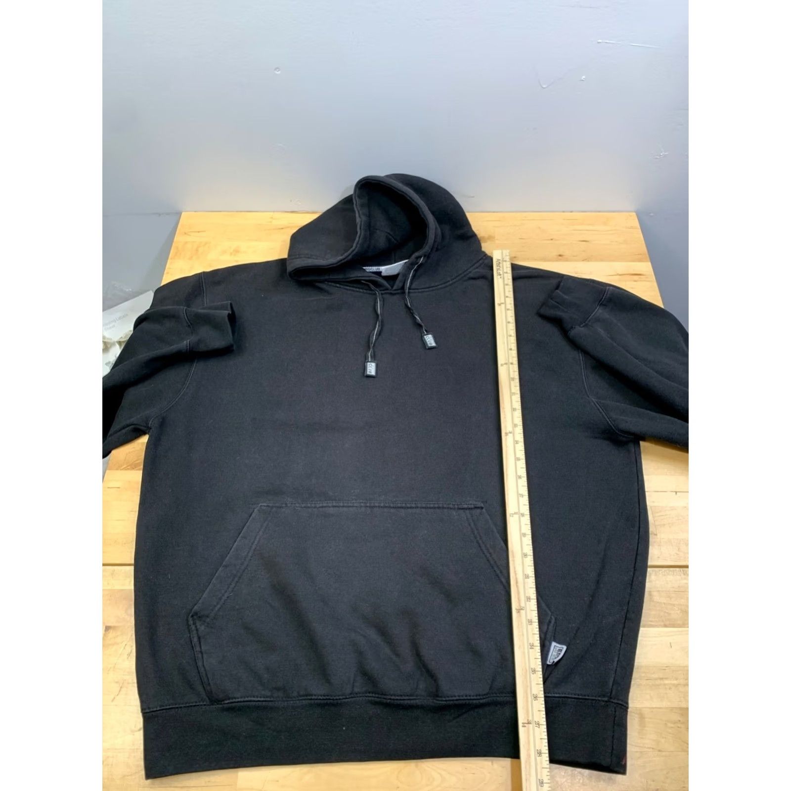 Vintage Pro Club Heavyweight Hoodie Men L Black Pullover Steertwear 13376 Size US L / EU 52-54 / 3 - 3 Thumbnail