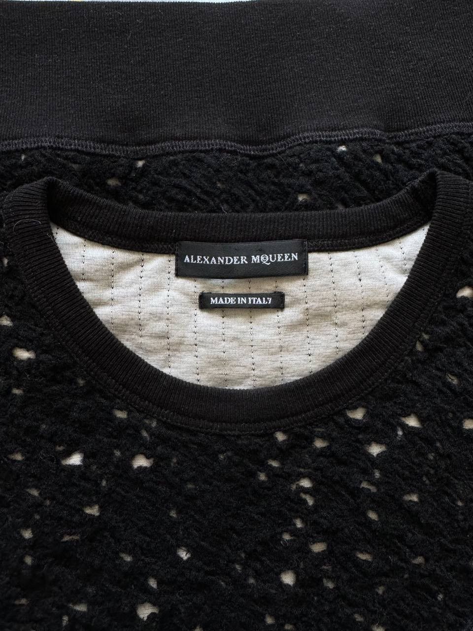 Alexander McQueen 🔥🔥 Alexander McQueen Black Layered Sweatshirt Size US L / EU 52-54 / 3 - 4 Thumbnail