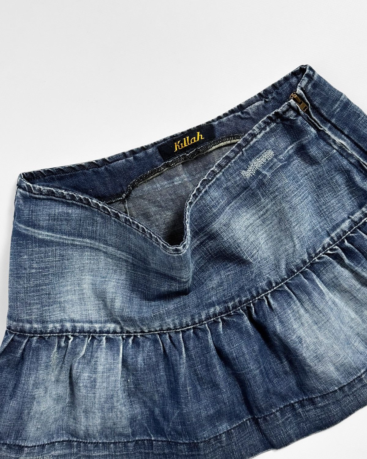Beauty Beast × Hysteric Glamour × Miss Sixty Vintage Killah by Miss Sixty Denim Mini Skirt Size 30" / US 8 / IT 44 - 2 Thumbnail