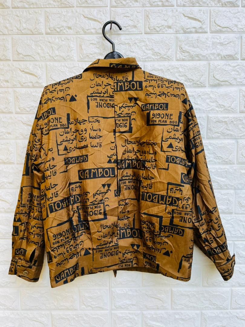 Japanese Brand × Vintage Vintage Arab FullPrint Designer Fashion Style Size M / US 6-8 / IT 42-44 - 2 Thumbnail