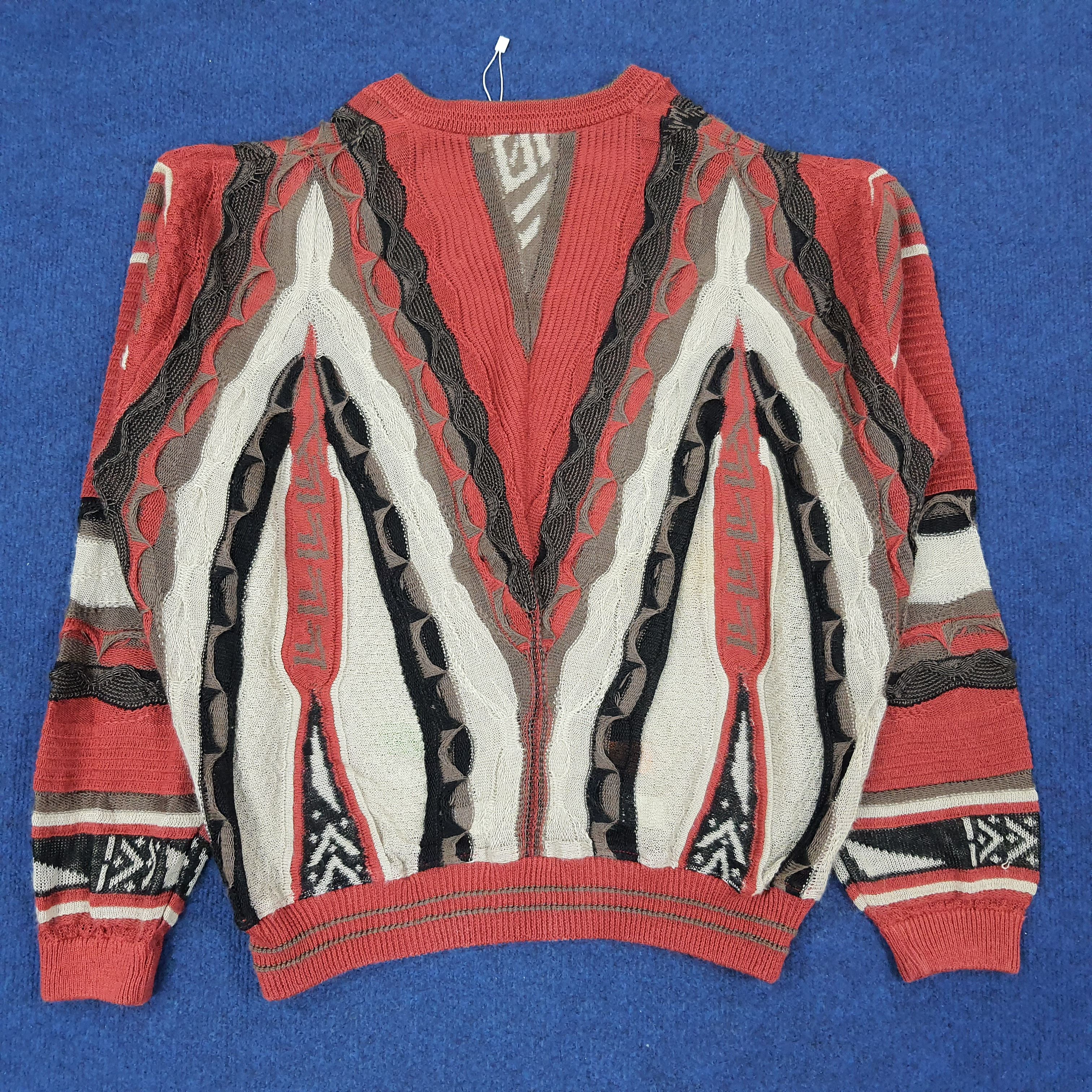 Other Vintage CORSINI Italia Designer Sweatshirt C240N16 Size US L / EU 52-54 / 3 - 3 Thumbnail