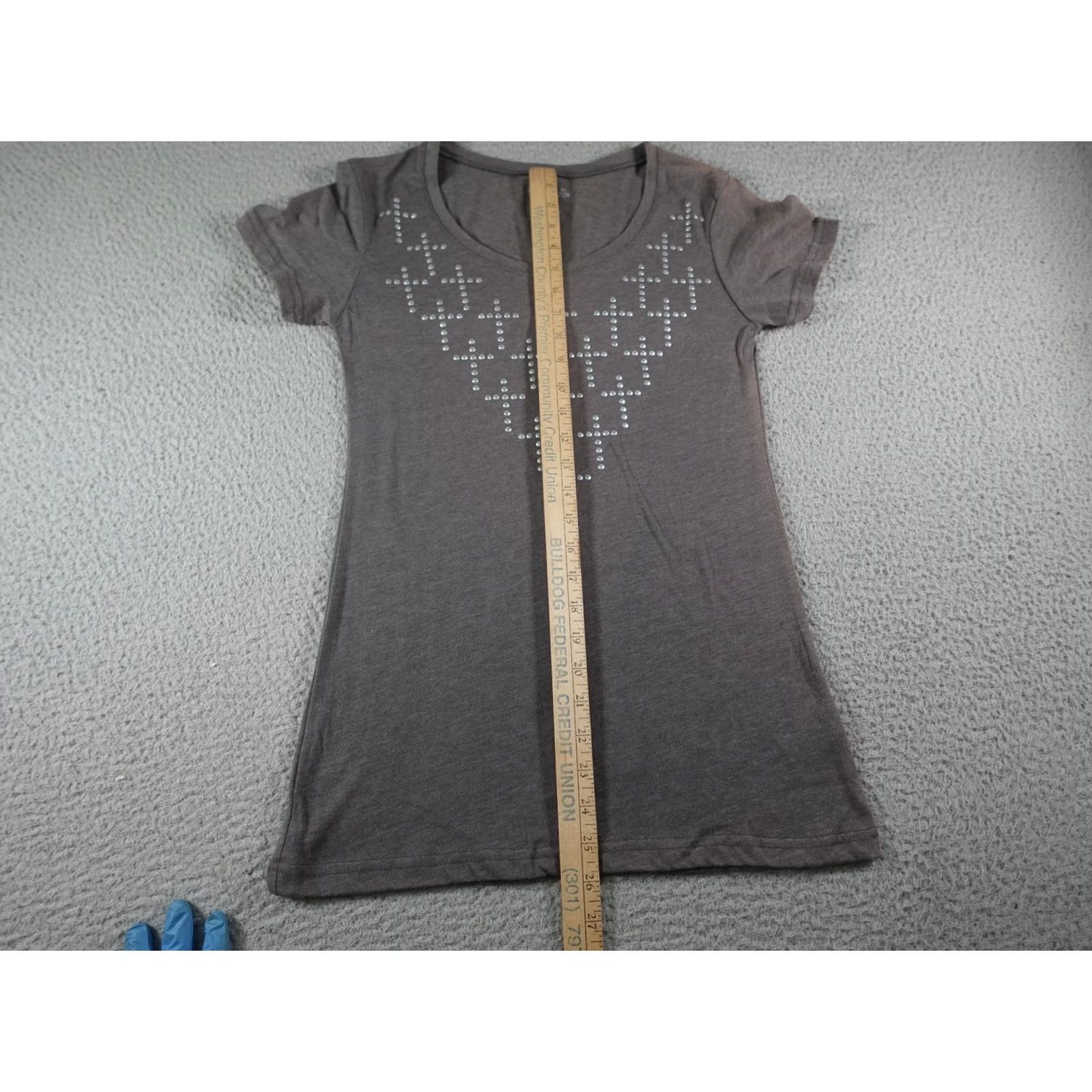Roper Roper Shirt Womens Small Gray Studded Western Rodeo Cowgirl Ranch Southwest Shirt Womens Small Gray Studded Western Rodeo Cowgirl Ranch Southwest Size S / US 4 / IT 40 - 6 Thumbnail