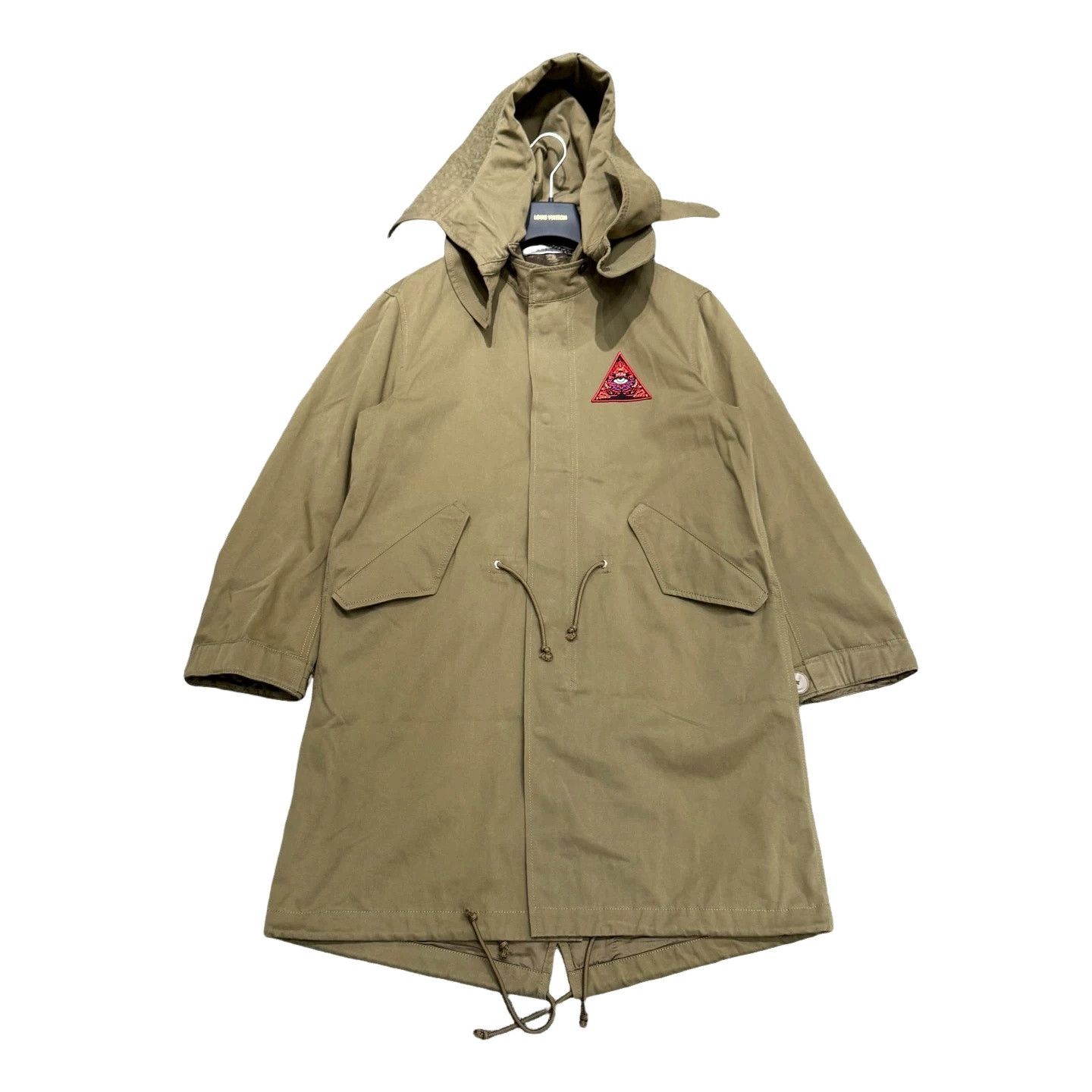 Givenchy Givenchy Embroidered Real Eyes Parka Coat US S Size US S / EU 44-46 / 1 - 1 Thumbnail