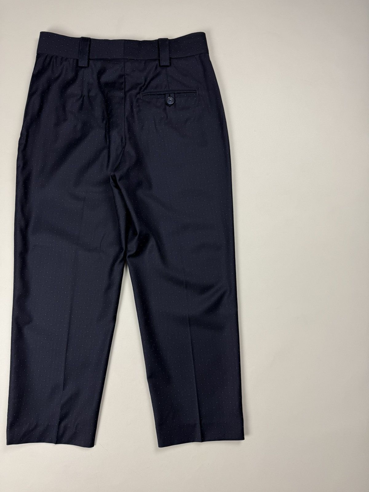 Acne Studios Acne Studios Trea Dot Suit Cropped Wool Dress Pants Trousers Size 25" / US 0 / IT 36 - 17 Thumbnail