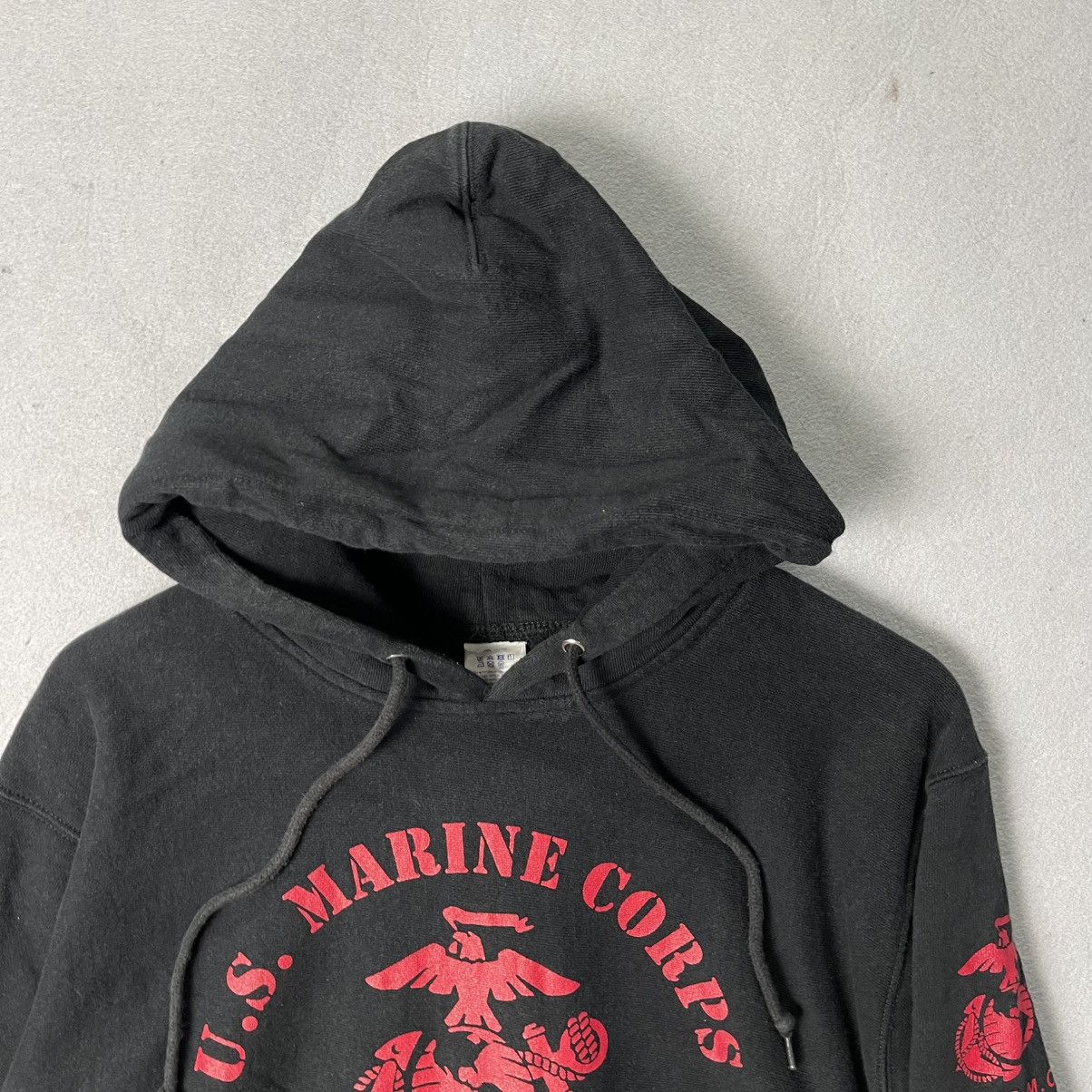 Vintage Vintage U.S. Marine Corps “Semper Fidelis” Pullover Hoodie Size US XL / EU 56 / 4 - 2 Thumbnail