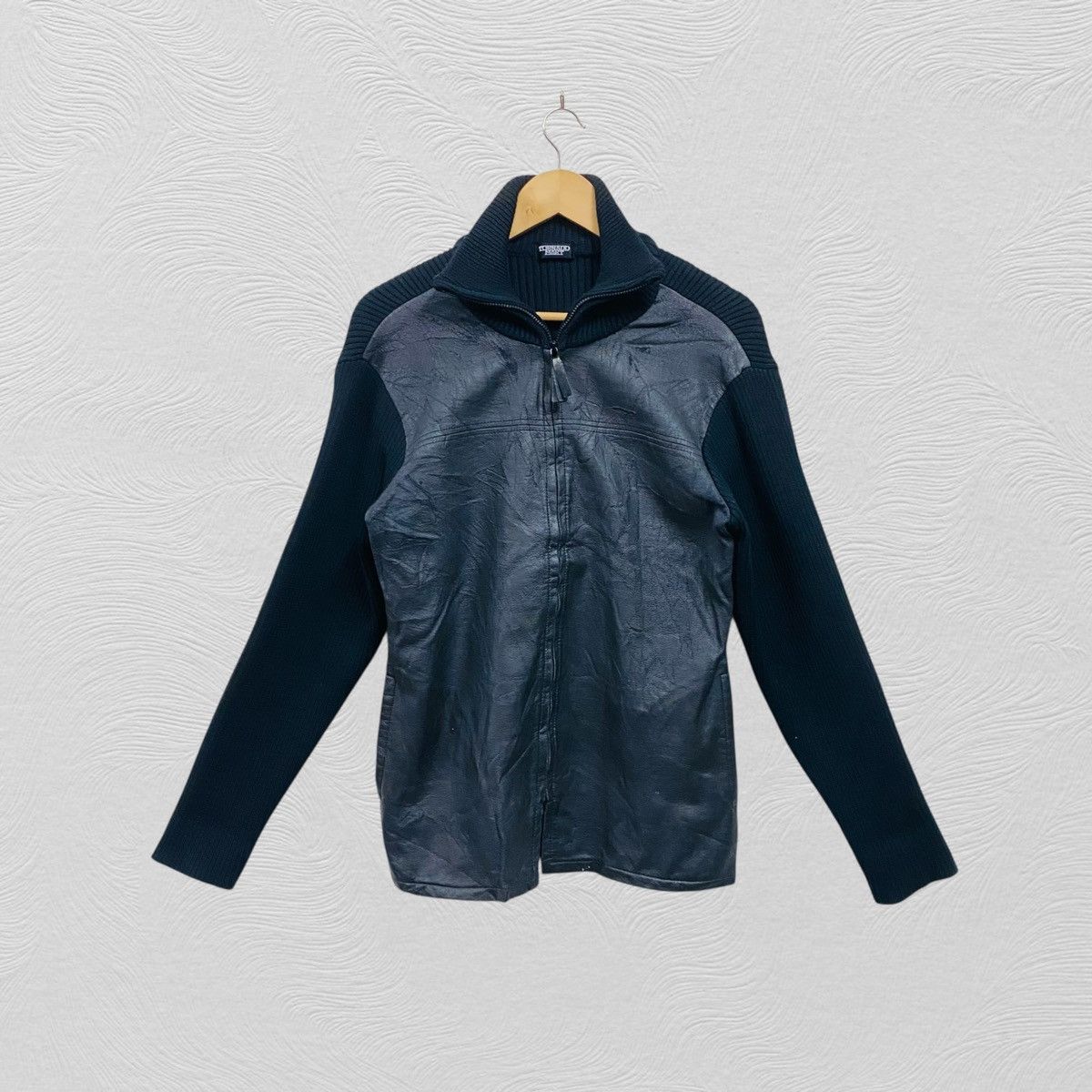 If Six Was Nine 🔥 Tornado mart jacket leather knit Size US M / EU 48-50 / 2 - 3 Thumbnail