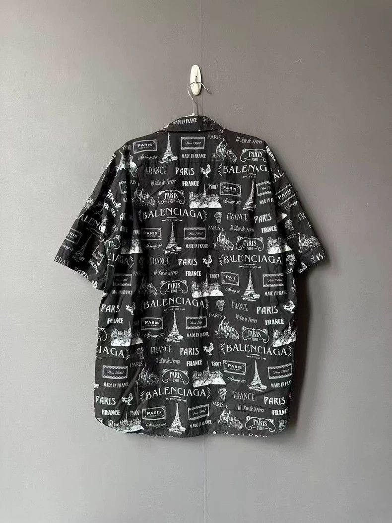 Balenciaga Balenciaga size 38 Tower Short Sleeve Shirt Size US S / EU 44-46 / 1 - 2 Thumbnail