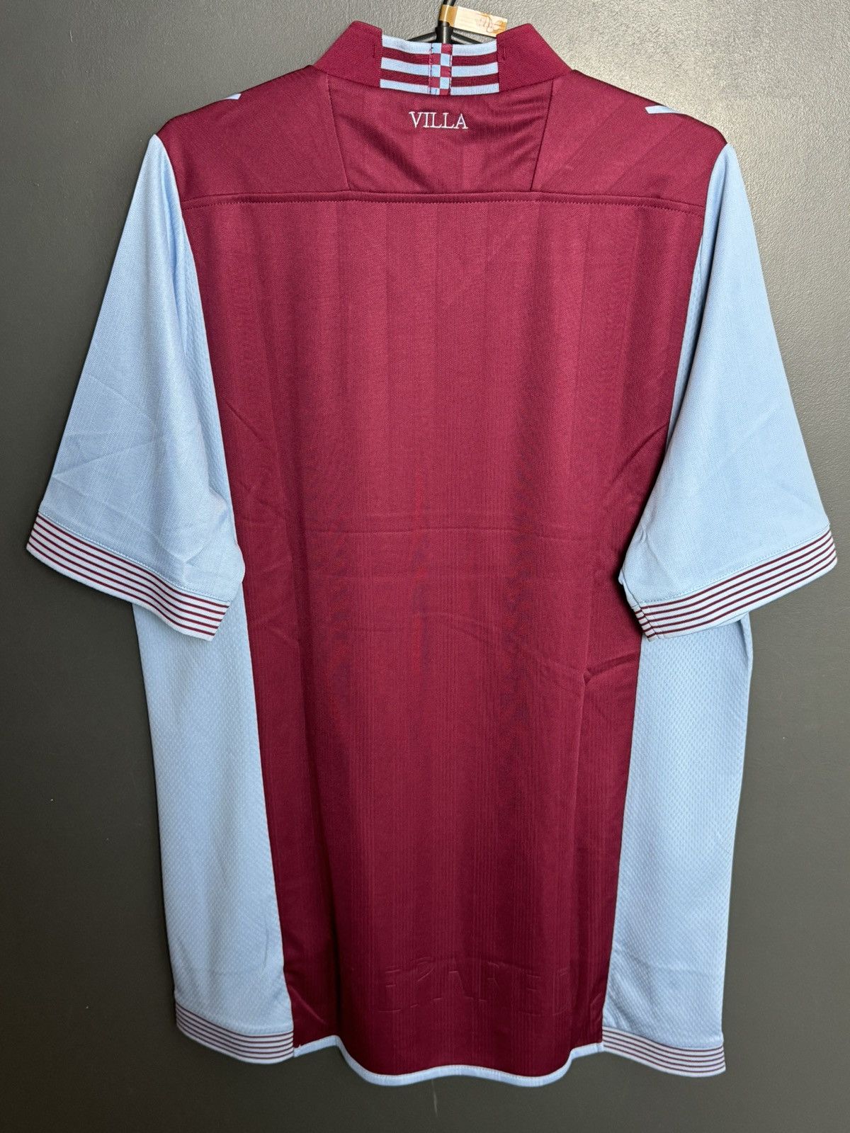 Macron Aston Villa 13/14 Home Football Jersey Size US L / EU 52-54 / 3 - 2 Thumbnail