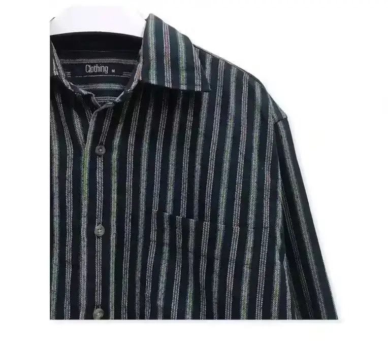 Vintage Japanese Brand Clothing Stripe Design Flannel Shirt Size US M / EU 48-50 / 2 - 3 Thumbnail