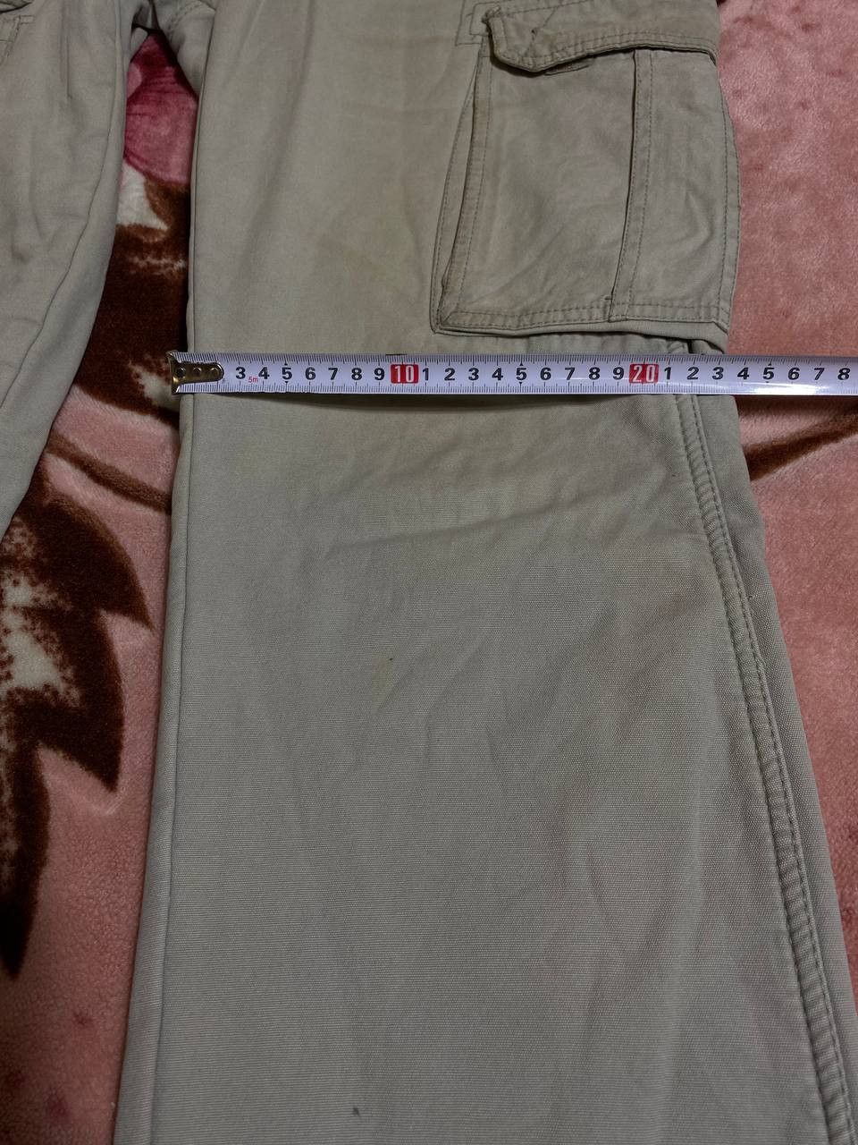 Japanese Brand Vintage Japanese Brand Flare Baggy Cargo Pants Workwear Size US 30 / EU 46 - 5 Thumbnail