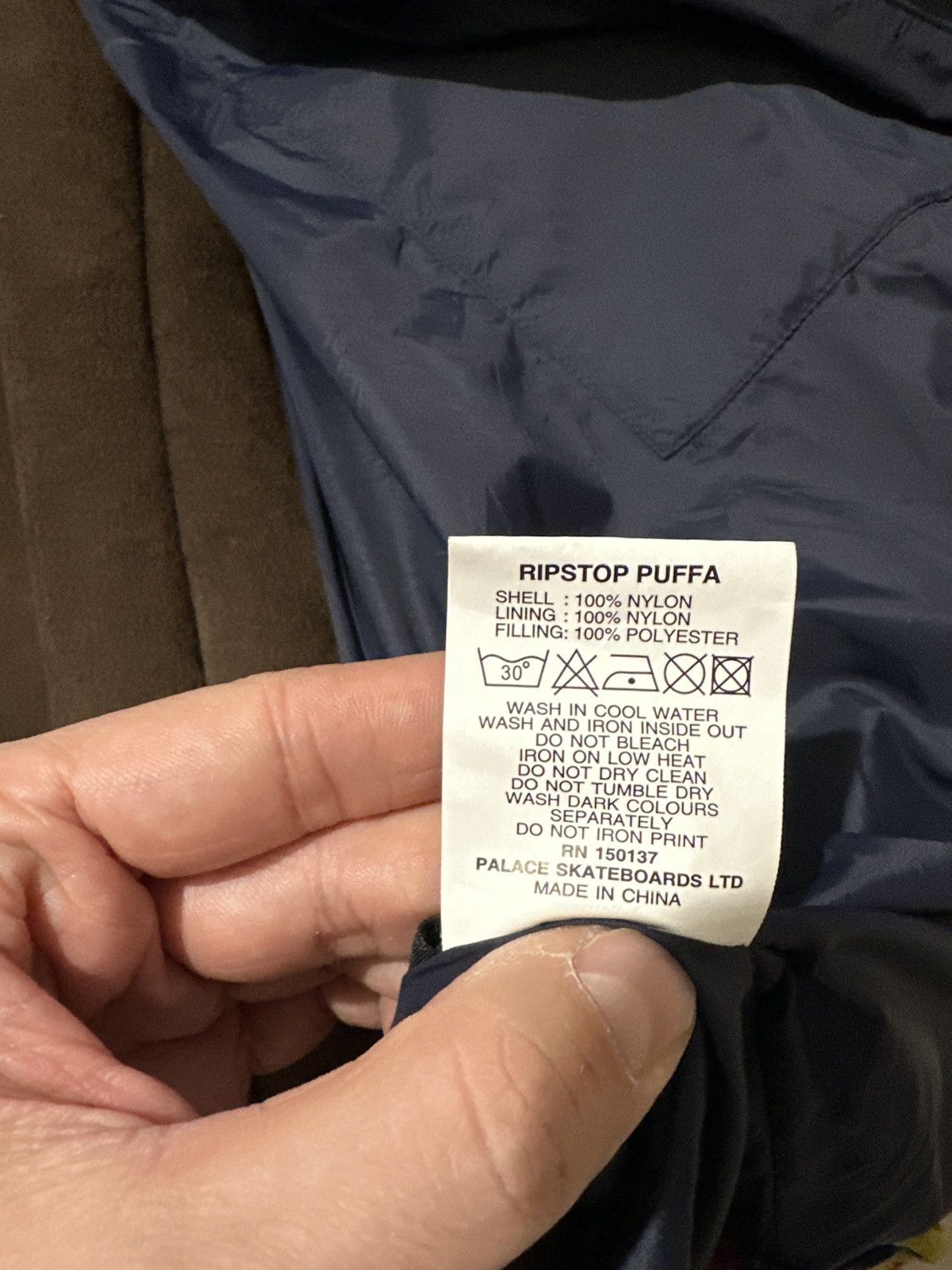 Palace Palace x Chila Burman Ripstop Puffa jacket, size M Size US M / EU 48-50 / 2 - 10 Thumbnail