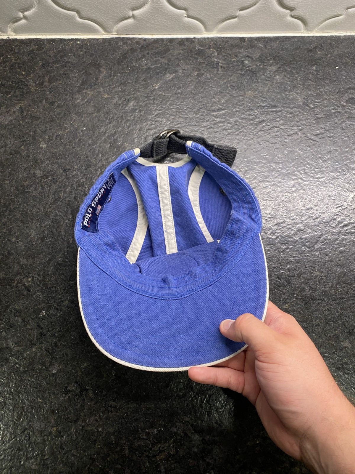Polo Ralph Lauren Vintage 90s Polo sport dive service strap hat Size ONE SIZE - 3 Thumbnail