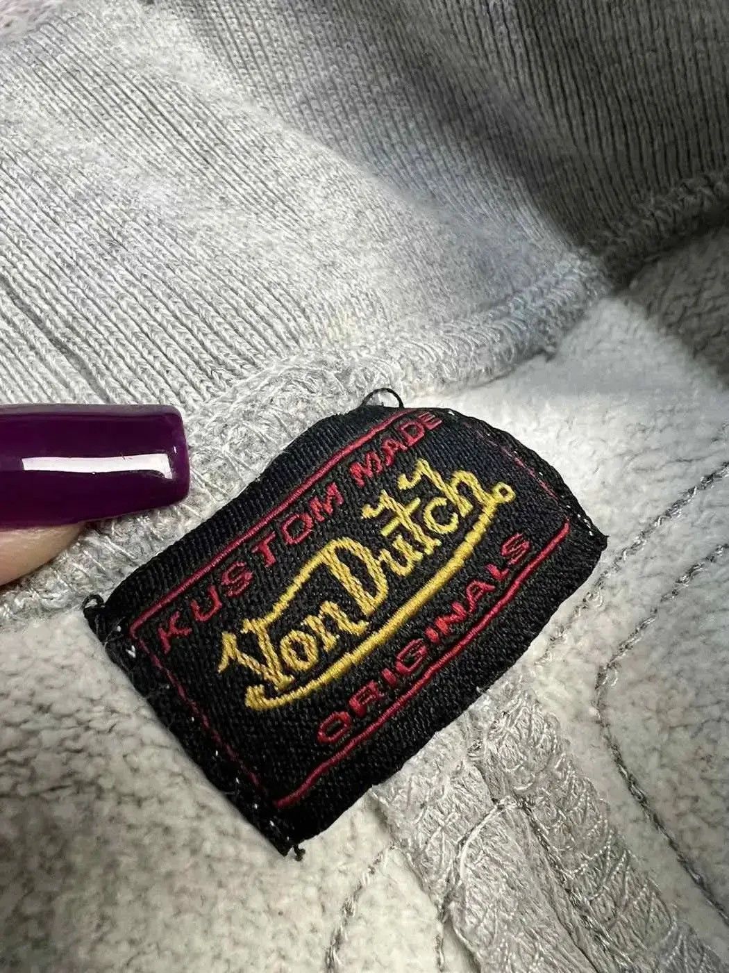 Vintage × Von Dutch SALE💣Y2K Streetwear Von Dutch sweatpants joggers big logo Size US 31 - 4 Thumbnail