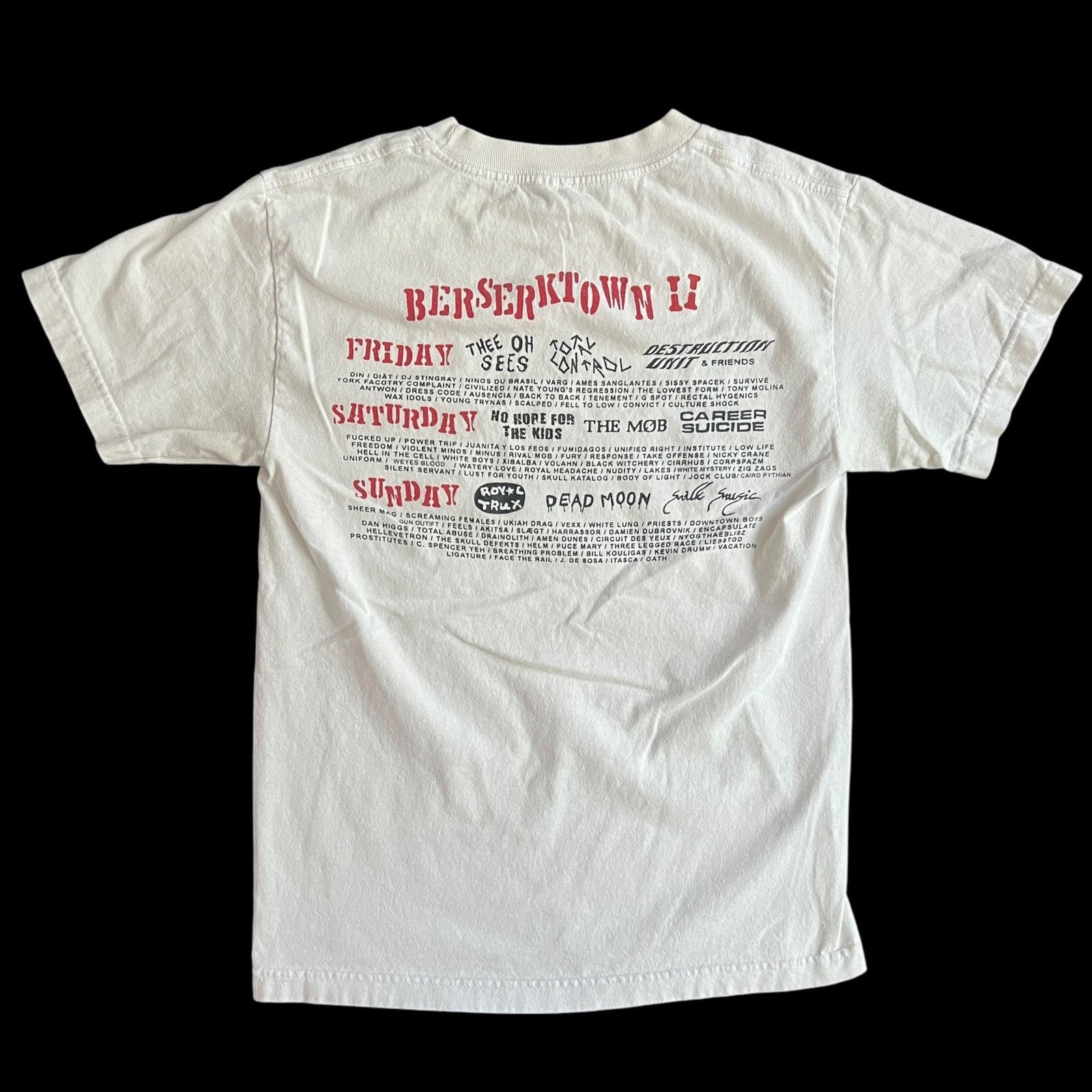 Band Tees Berserkertown II Music Festival Shirt Size S Size US M / EU 48-50 / 2 - 4 Thumbnail