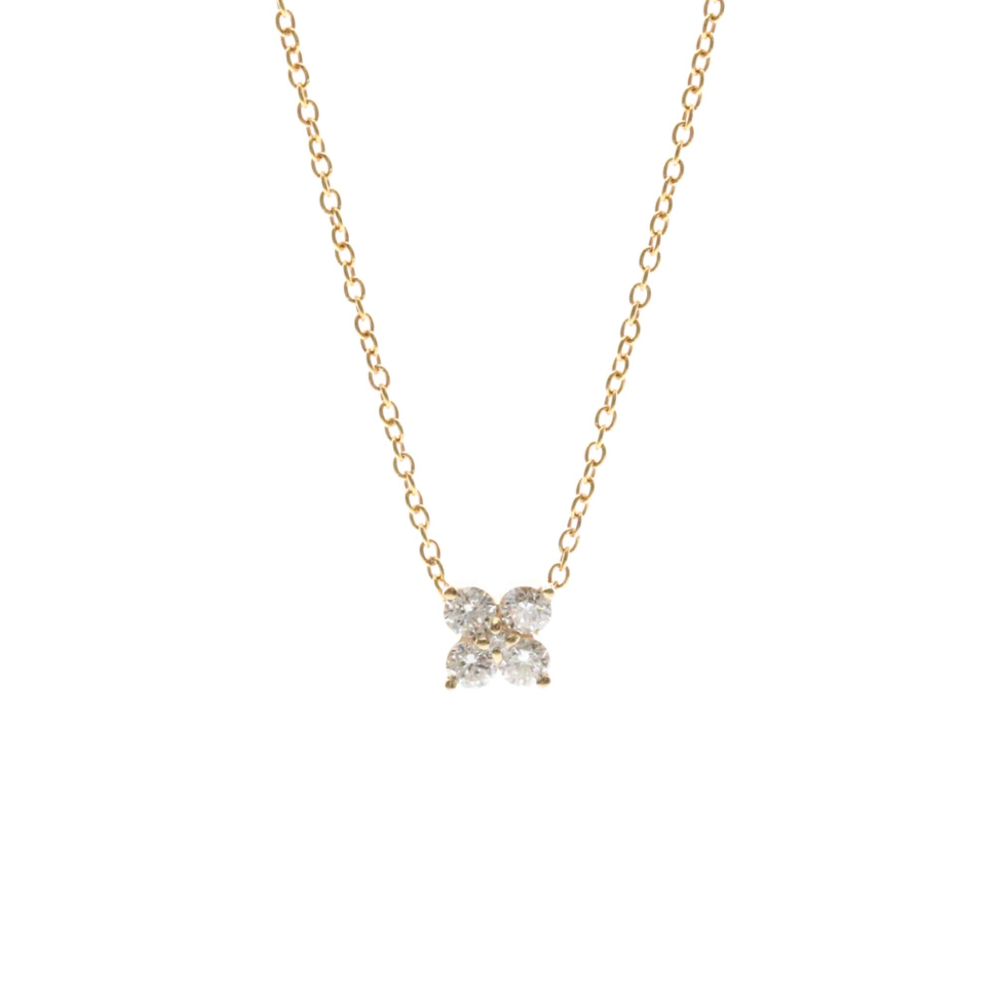 Other Ponte Vecchio Diamond Necklace Pink Gold (18K) Diamond Men,Women Fashion Pendant Necklace (Pink Gold) Size ONE SIZE - 1 Thumbnail