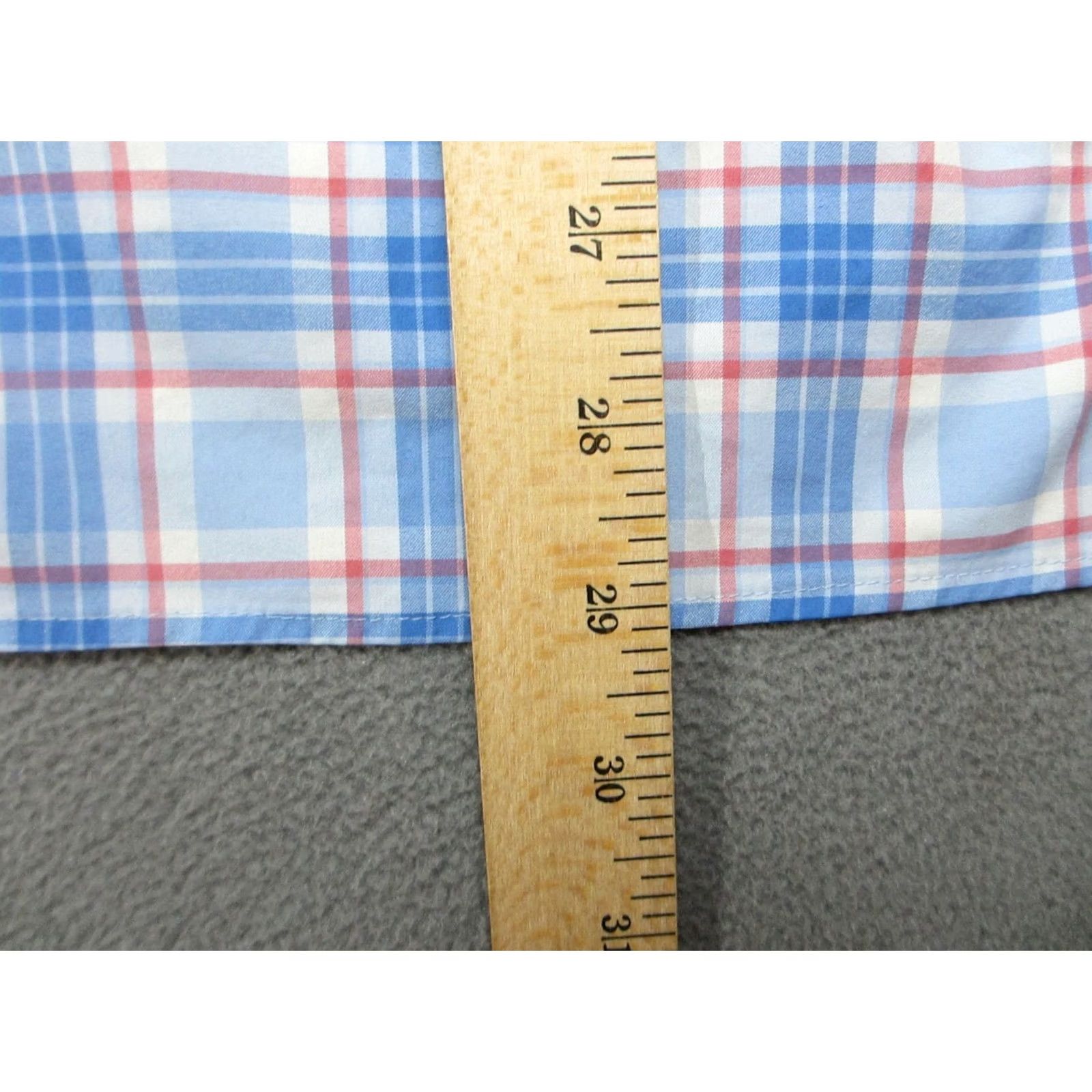 Vineyard Vines Vineyard Vines Shirt Mens Medium Blue Plaid One The Performance Nylon Button Up Size US M / EU 48-50 / 2 - 7 Thumbnail