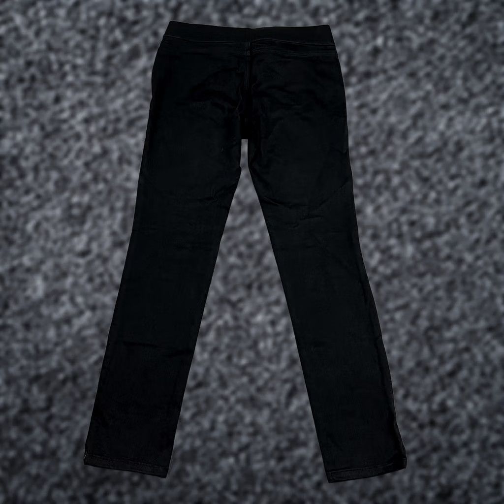 Ralph Lauren Lauren Ralph Lauren Pants Womens 6 Black Faux Leather Front Jegging Leggings Shirt? Size 28" / US 6 / IT 42 - 1 Thumbnail