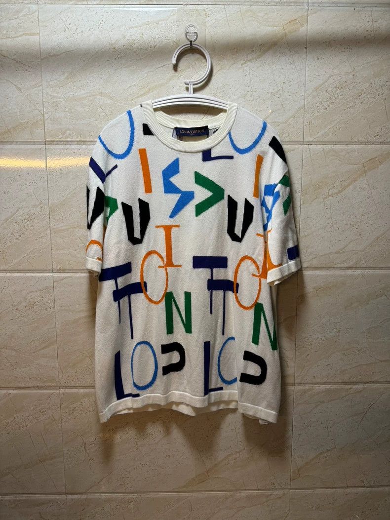 Louis Vuitton Louis Vuitton Short Sleeve Knit T-Shirt - dmc Size US M / EU 48-50 / 2 - 1 Thumbnail