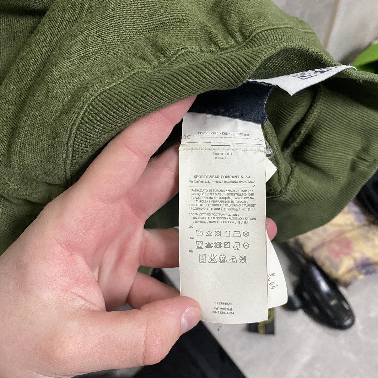 Stone Island Vintage Stone Island Hoodie Size US S / EU 44-46 / 1 - 12 Thumbnail