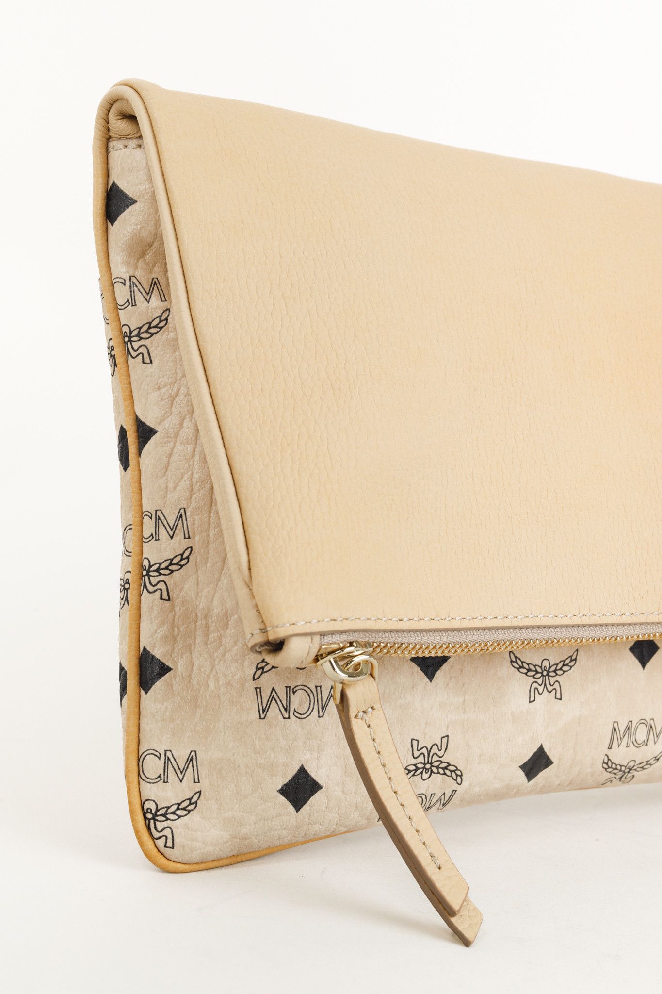 MCM MCM Corina Leather & Visetos Foldover Crossbody Clutch Size ONE SIZE - 9 Thumbnail