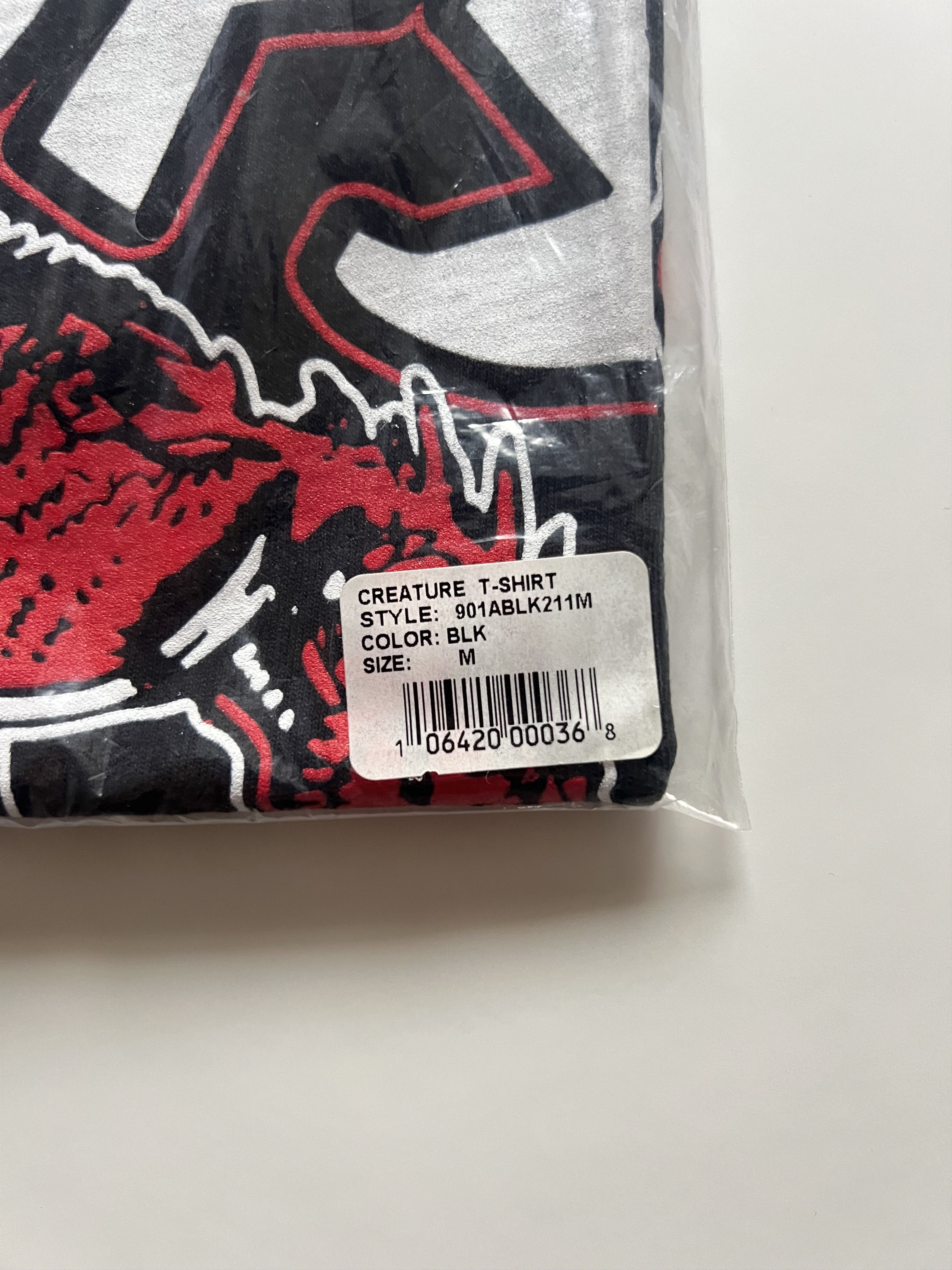 NBA × Warren Lotas Authentic Warren Lotas Creature Toronto Raptors T-Shirt Blk Size US M / EU 48-50 / 2 - 5 Thumbnail
