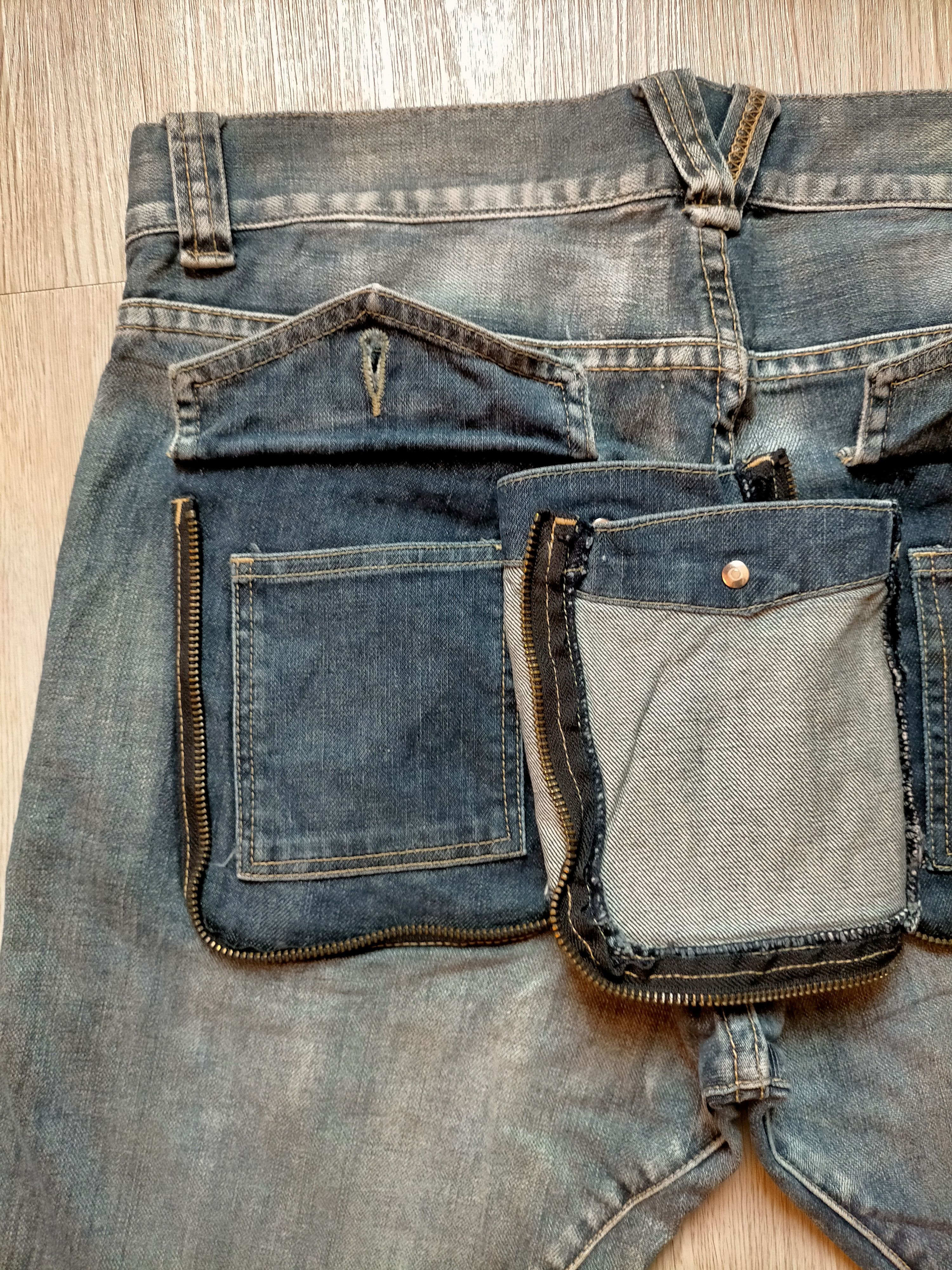 PPFM PPFM Japan Curve Paint Denim Size US 33 - 16 Thumbnail