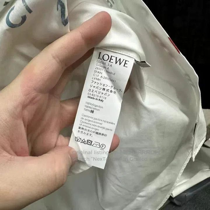 Loewe Loewe Lion Logo Shirt Size 4. Size US XXS / EU 40 - 3 Thumbnail