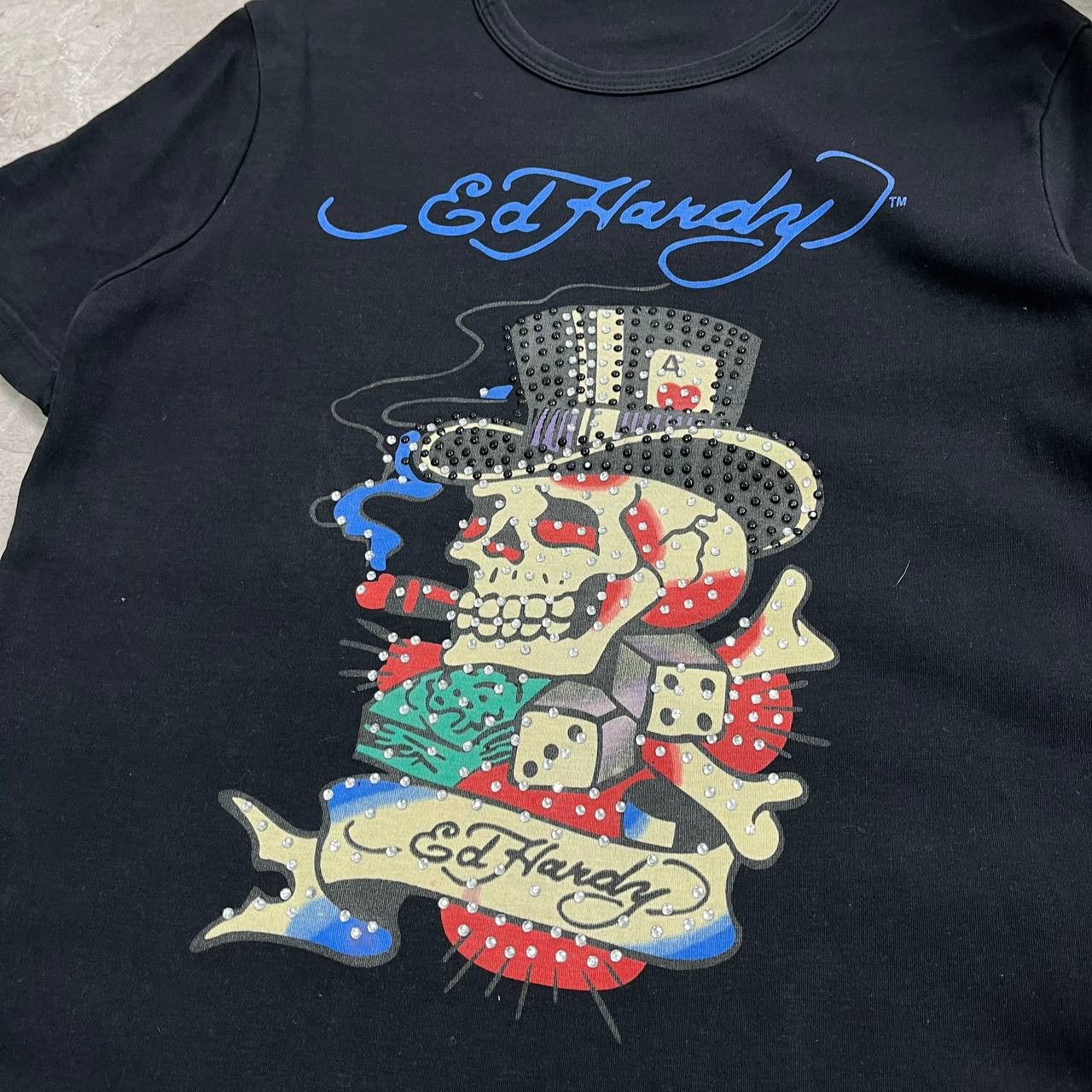 Japanese Brand Vintage Big Ed Hardy T-Shirt Y2K Japan Hysterical Style Size US L / EU 52-54 / 3 - 4 Thumbnail