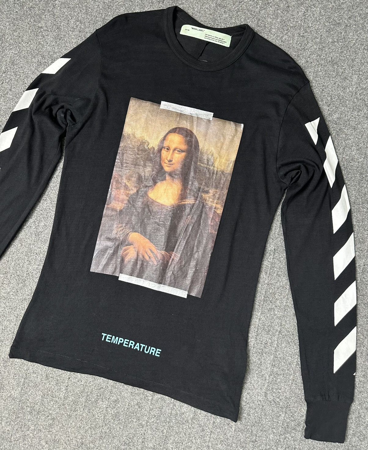 Off-White Off-White - Virgil Abloh S/S18 Monalisa Portrait - Diagonal Size US M / EU 48-50 / 2 - 2 Thumbnail