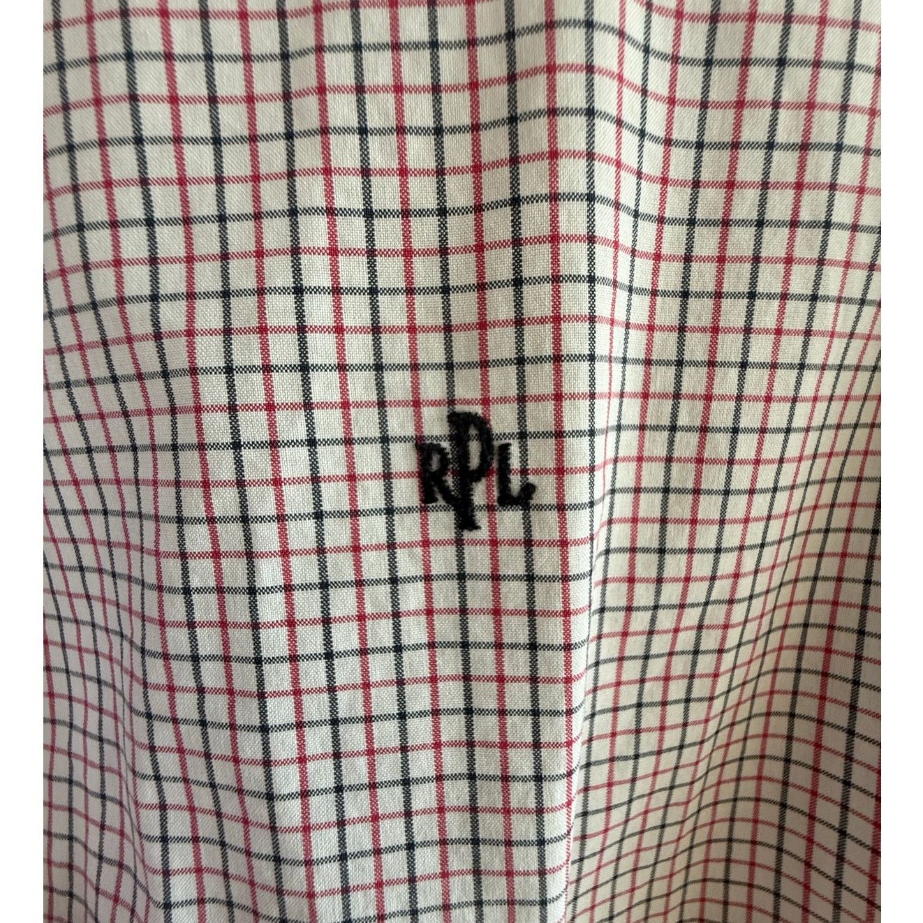 Polo Ralph Lauren Vintage Polo Ralph Lauren Mens Large Red & Blue Button Down Size US L / EU 52-54 / 3 - 3 Thumbnail