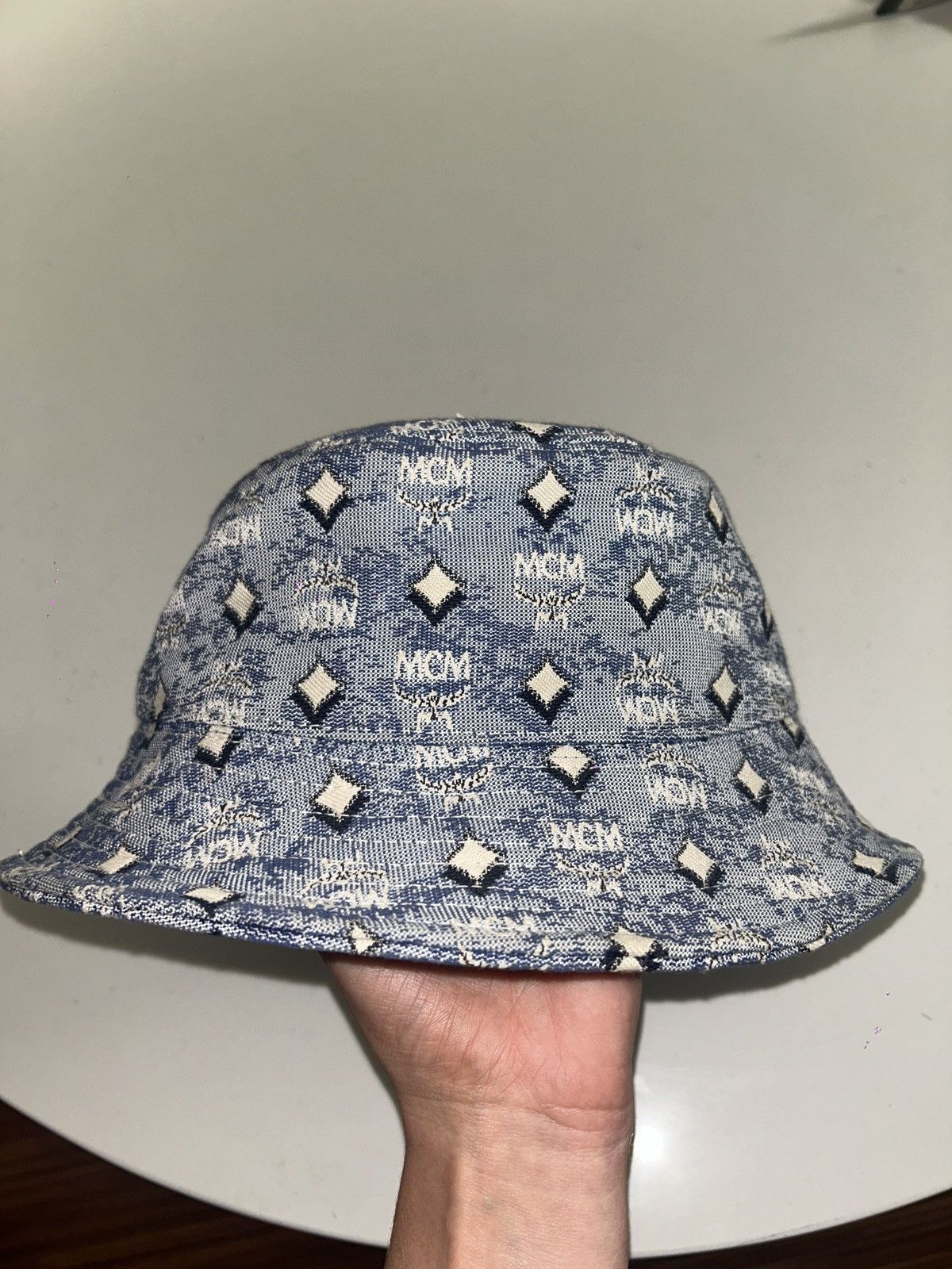 MCM MCM Denim Bucket Hat Size ONE SIZE - 1 Thumbnail