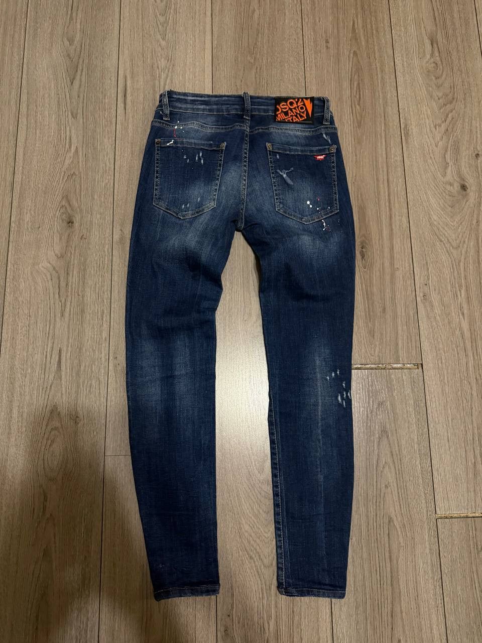 Dsquared2 Dsquared2 Jeans Men Size IT 42 Blue Avant Garde Slim Fit Size US 28 / EU 44 - 7 Thumbnail