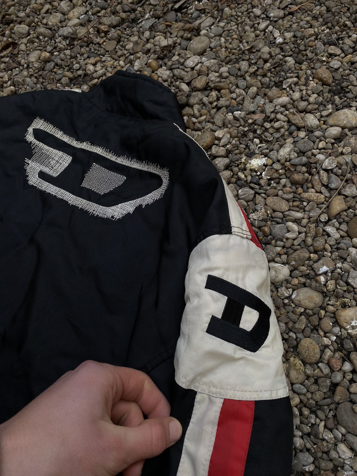 Diesel × Vintage Vintage Diesel Back Embroidered Logo Jacket Size US L / EU 52-54 / 3 - 5 Thumbnail