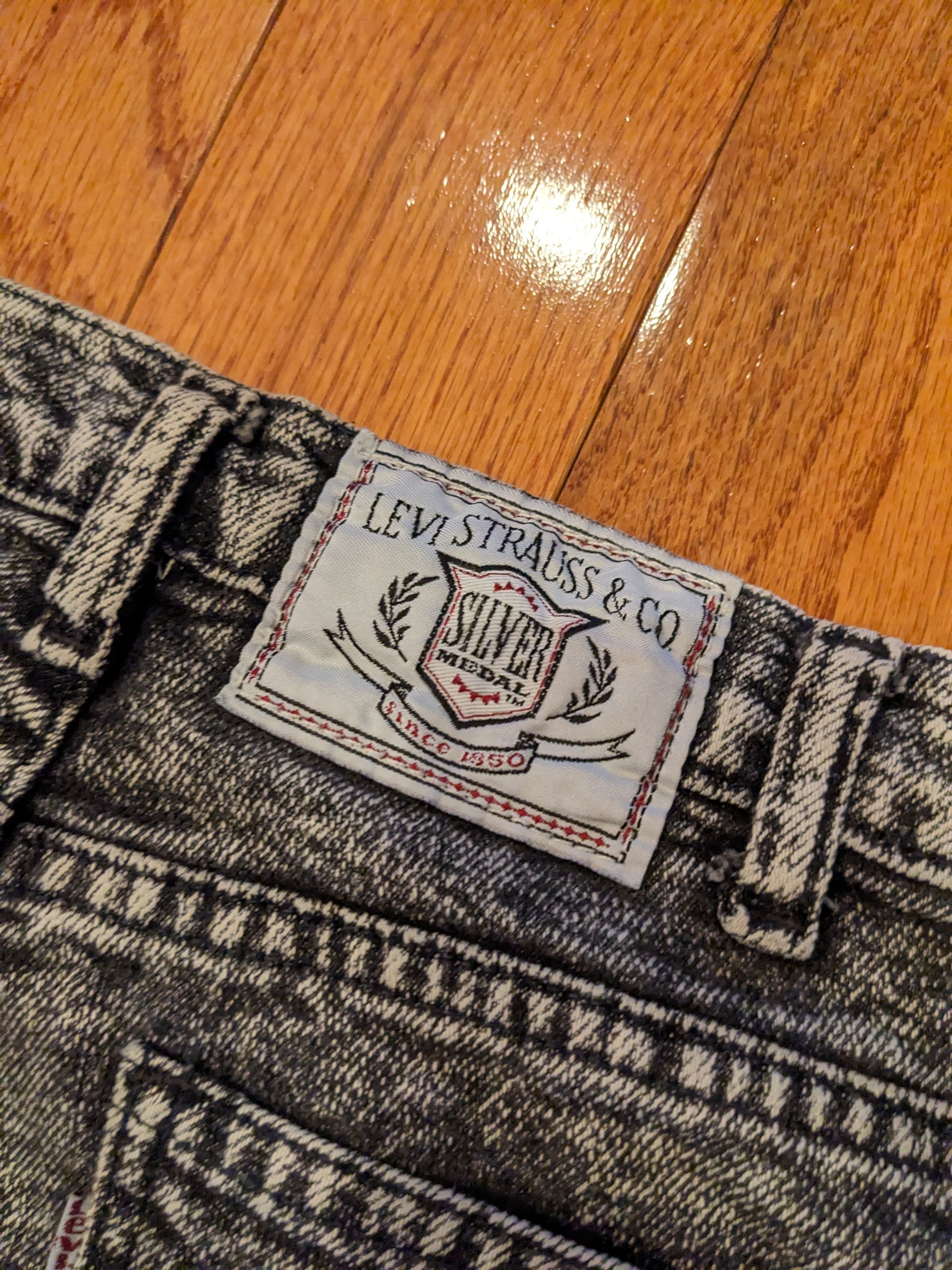 Levi's × Vintage Vintage 90s Levi Silver Medal 34 x 32 Washed Denim Jeans Size US 34 / EU 50 - 2 Thumbnail