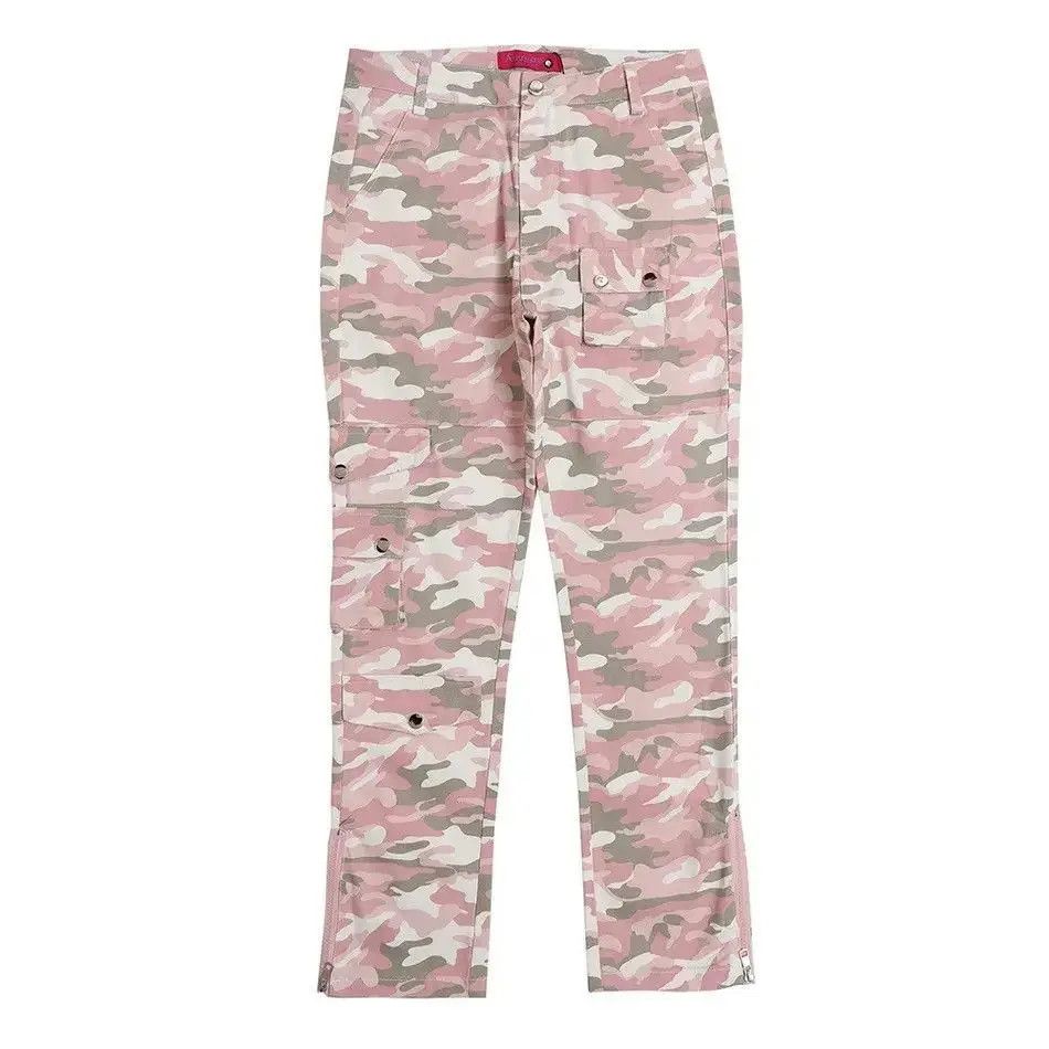 Japanese Brand Camouflage Patchwork Jeans Cargos Y2K Pockets Zipper Baggy Size US 32 / EU 48 - 3 Thumbnail
