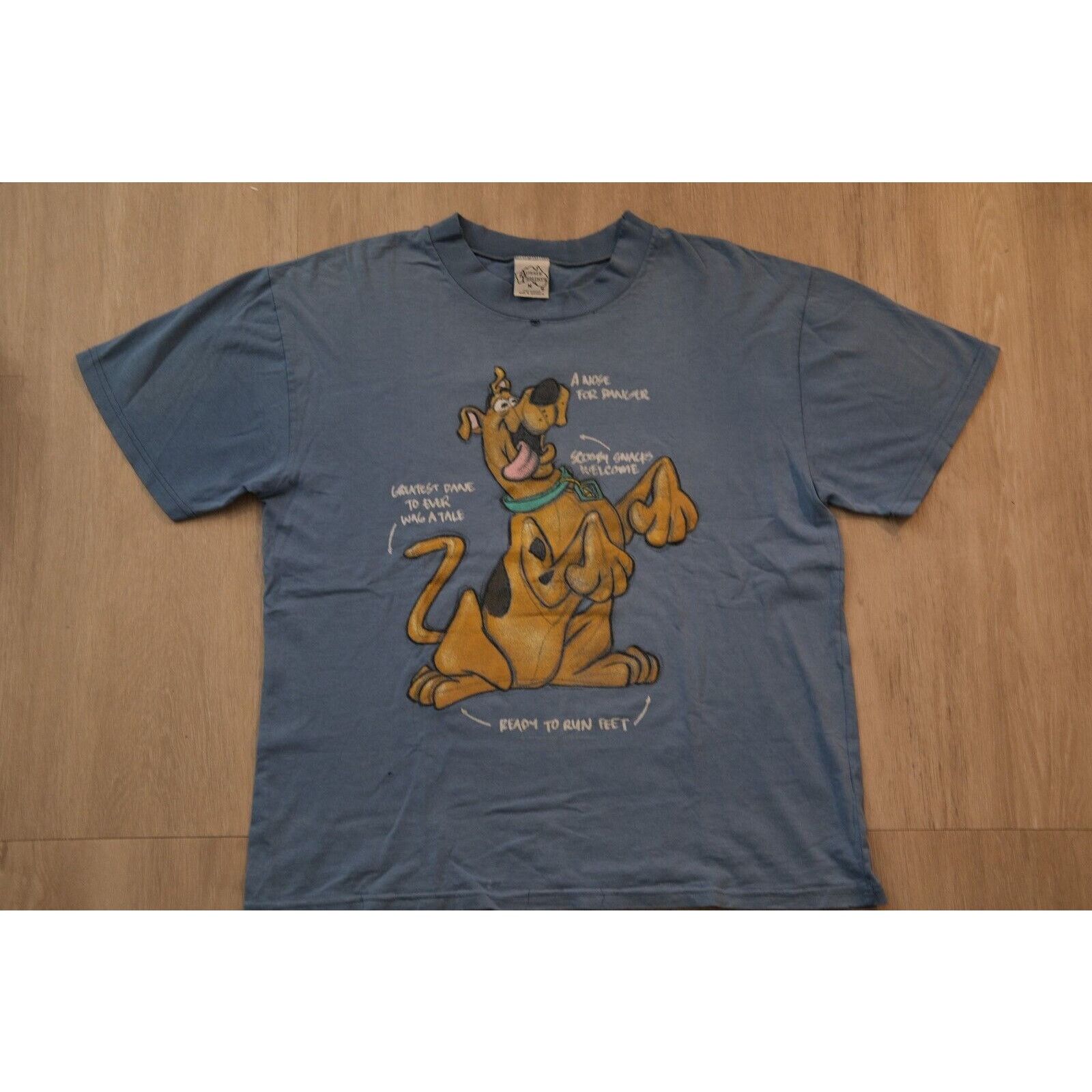 Other Vintage 90s Scooby-Doo Aussie T-Shirts M Double Stitch Size US M / EU 48-50 / 2 - 2 Thumbnail