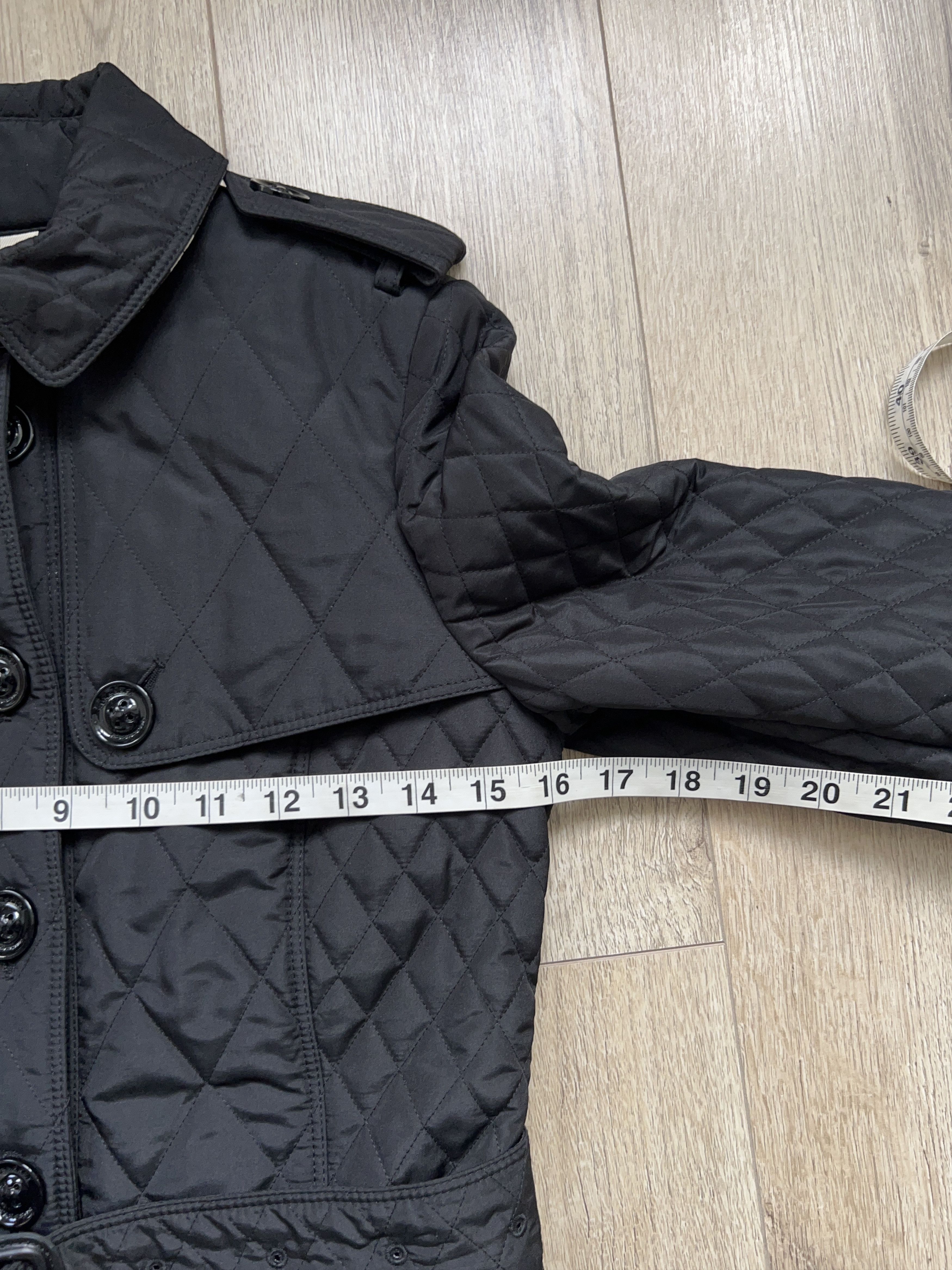 Burberry Womens Burberry Long Jacket Coat Quilted Black Size US 2 Size XS / US 0-2 / IT 36-38 - 6 Thumbnail