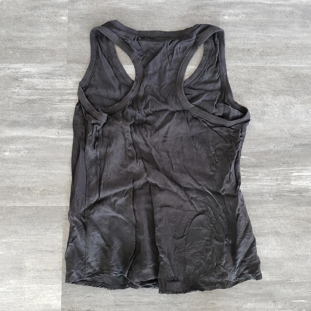 United Colors Of Benetton Black Pocket Detailed Bebe Dressy Blouse Size M / US 6-8 / IT 42-44 - 2 Thumbnail