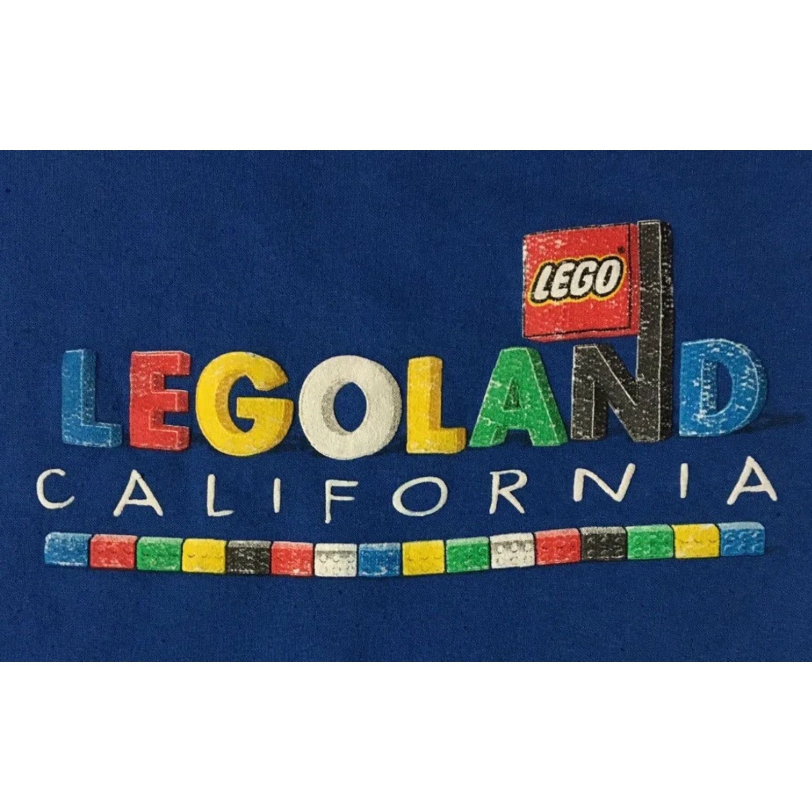 Vintage Vtg 90s Legoland California Faded Sweatshirt L Theme Park Toy Cartoon Fun Grunge Size US L / EU 52-54 / 3 - 2 Thumbnail