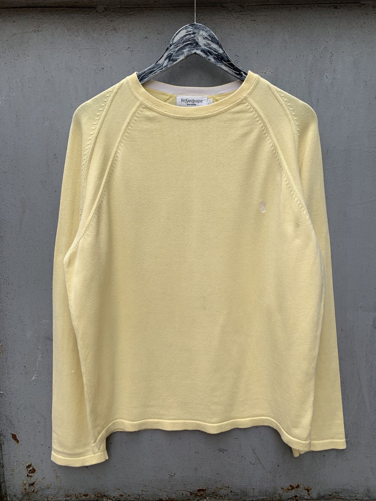 Vintage Yves Saint Laurent YSL Men’s Knit Sweater