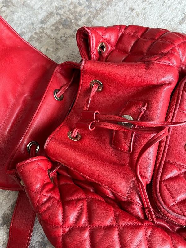 Moschino Love Moschino Red Bag Leather Size ONE SIZE - 10 Thumbnail