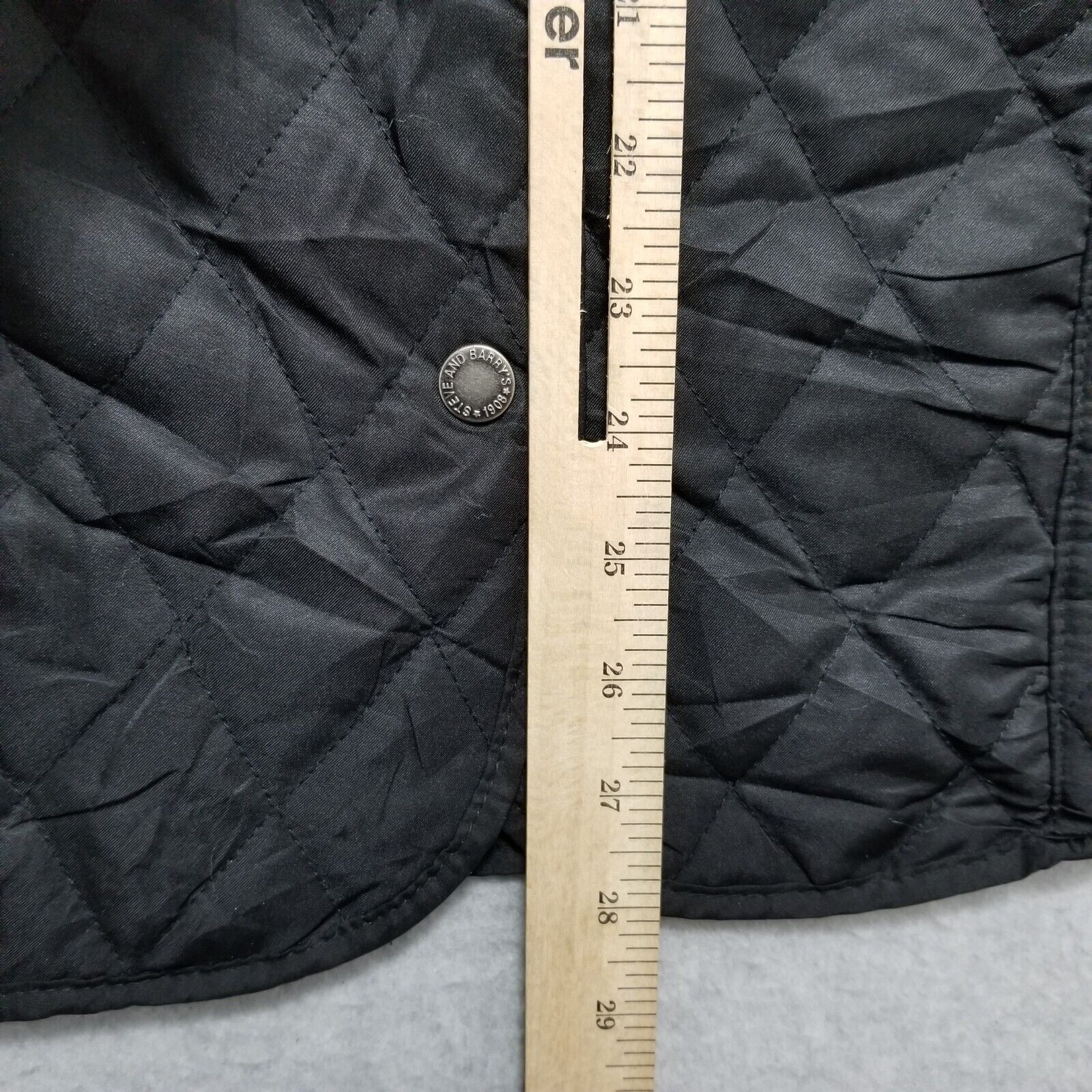 Steve And Barrys Steve & Barrys Jacket Womens Large Snap Pockets Lightweight Size L / US 10 / IT 46 - 6 Thumbnail